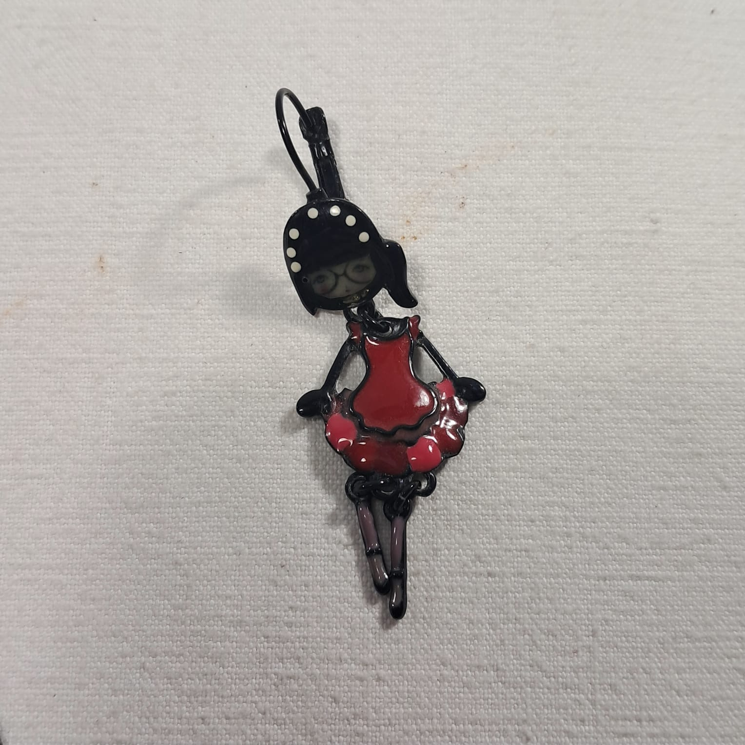 Collier et Boucles d'oreilles poupées  - Vue 5 - 