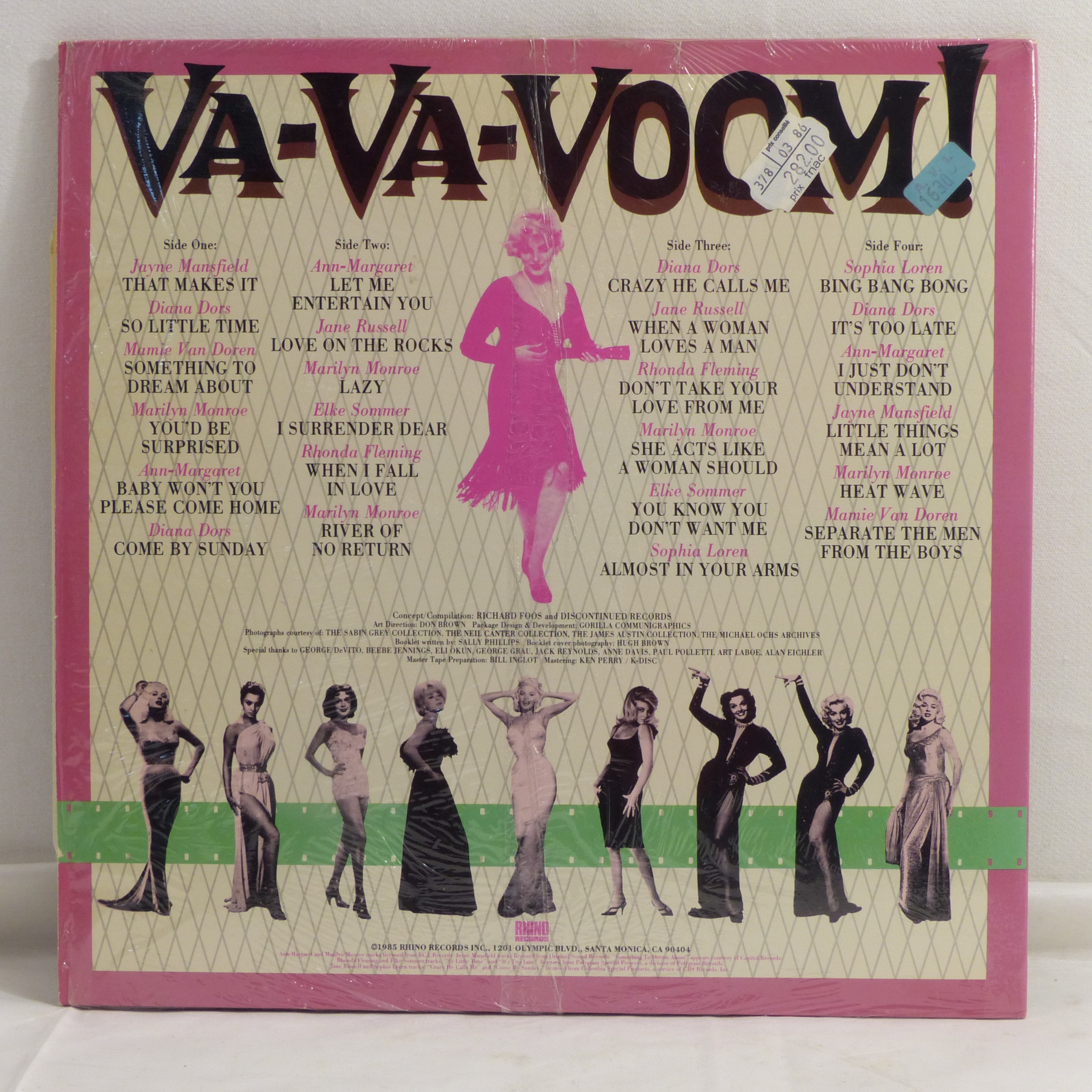 Voir photo 5 de Double vinyle 33T Various / Va-Va-Voom! - RNTA 1985 Double vinyle 33T Various / Va-Va-Voom! - RNTA 1985 Très bon état - Vue 5 -