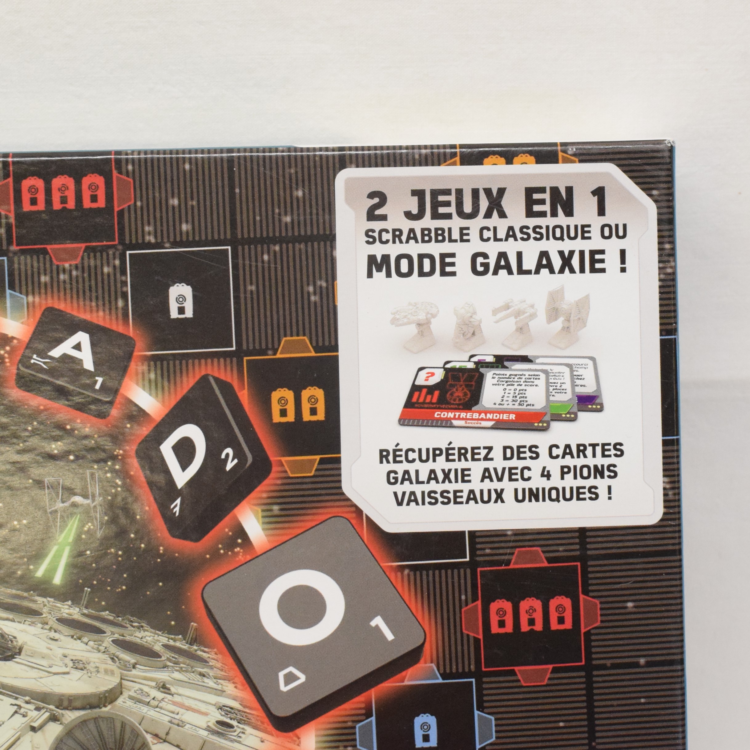 Voir photo 2 de Jeu de scrabble Star War deux en un Mattel Games 2021 Jeu de scrabble Star War deux en un Mattel Games 2021 Bon état - Vue 2 -
