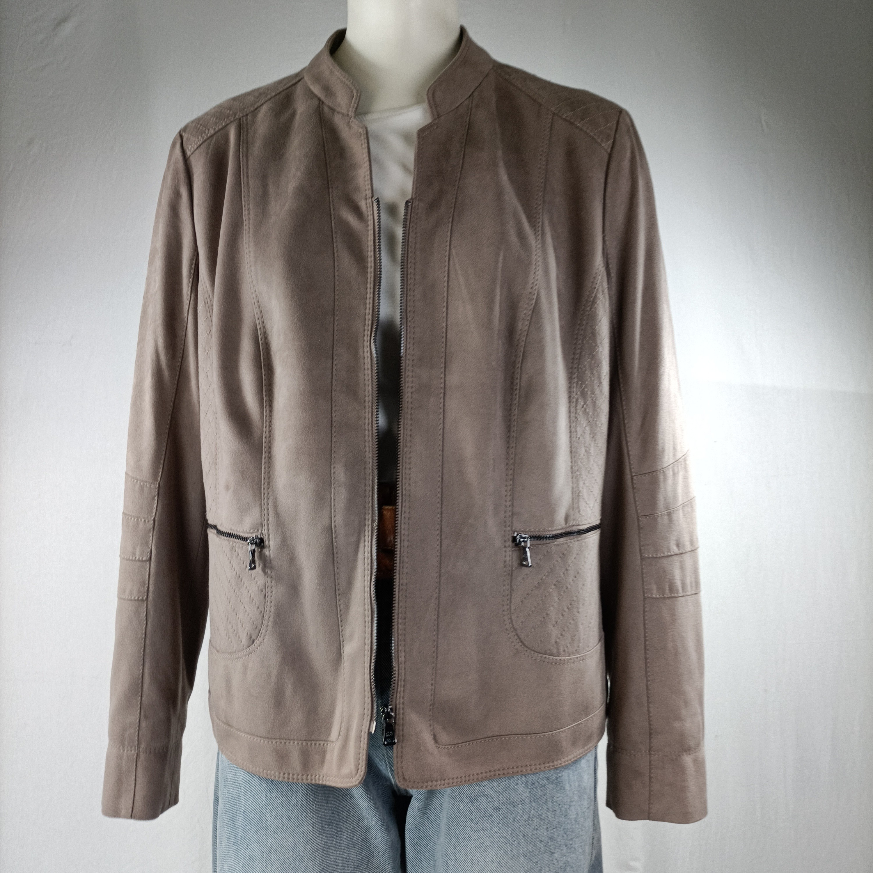Veste aspect velours - Gerry Weber - Taille 44 - Photo 1