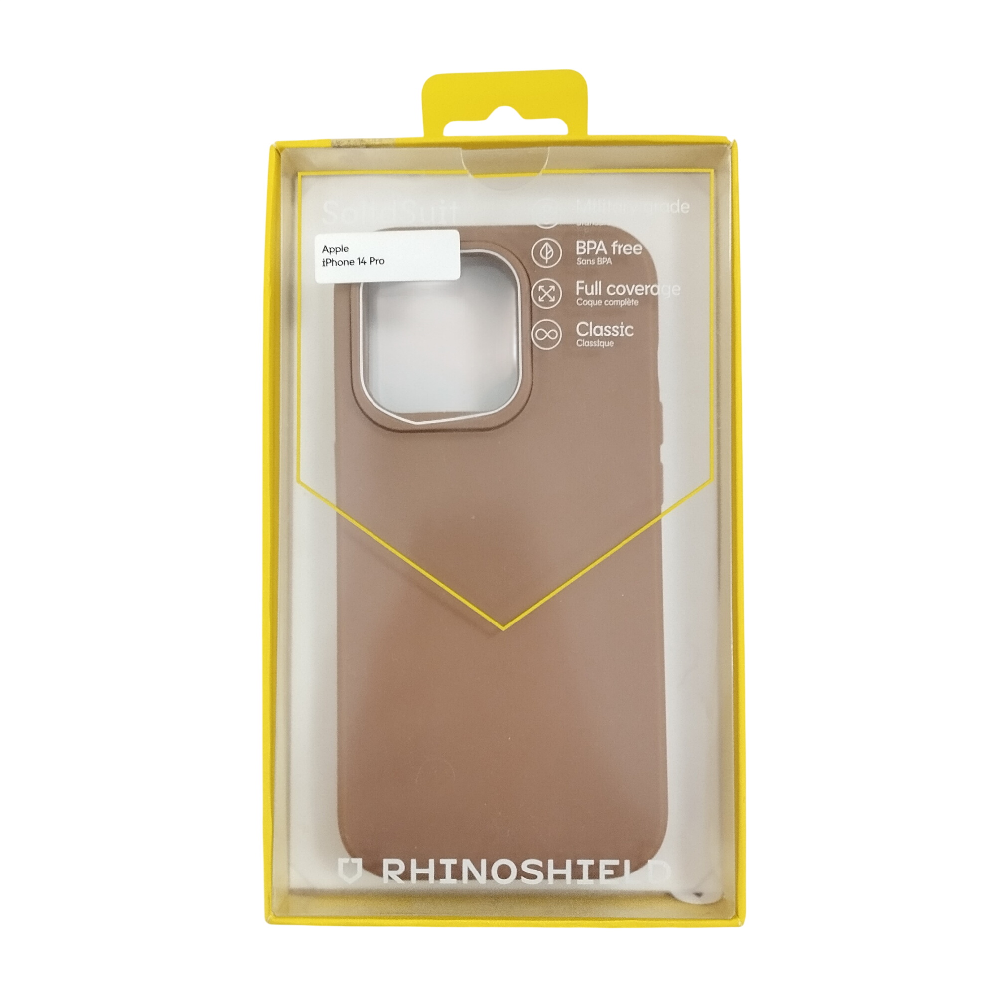 Coque RhinoShield SolidSuit pour iPhone 14 Comme neuf -  reconditionné disponible sur Label Emmaüs