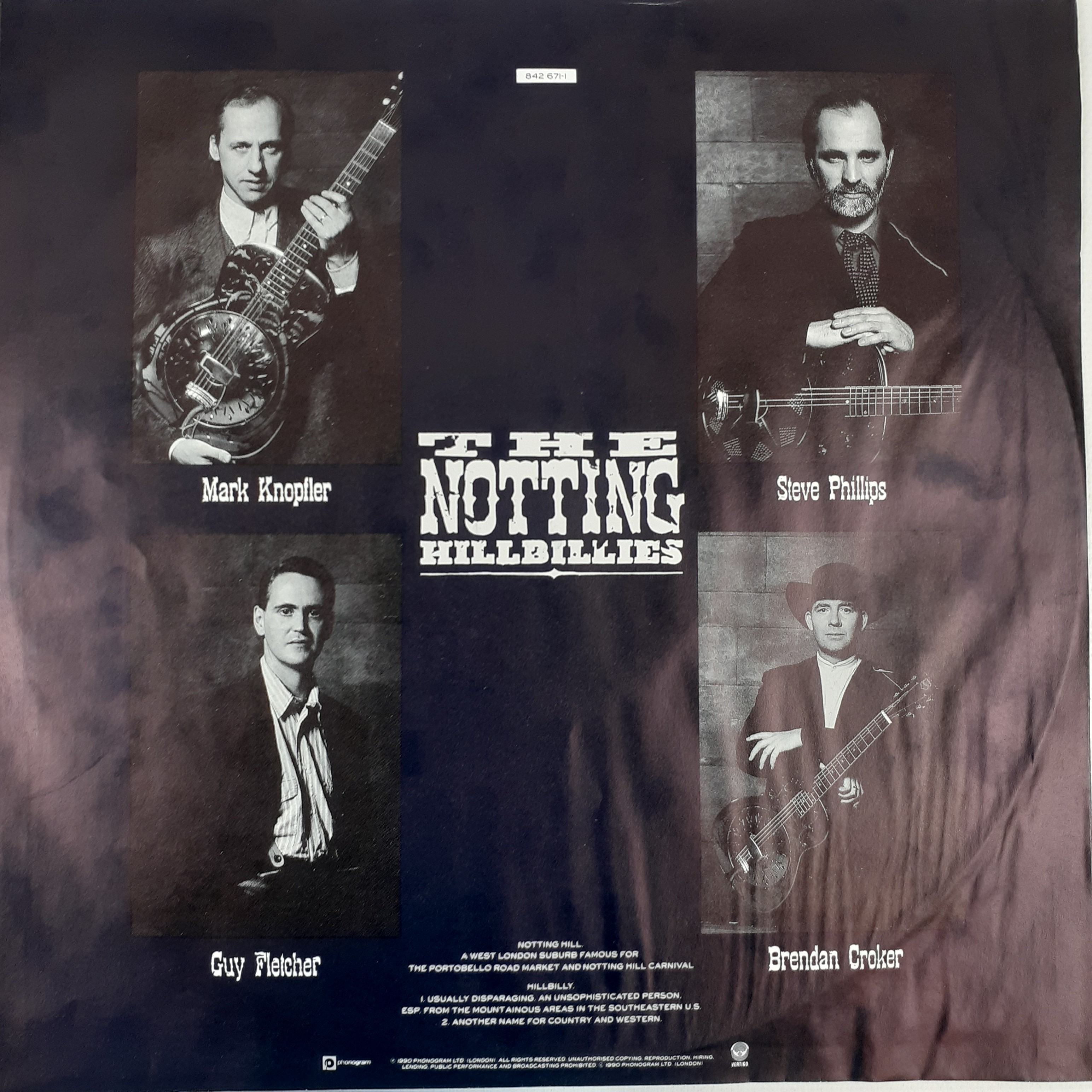 The Notting Hillbillies – Missing...Presumed Having A Good Time Très bon état - Vue 4 - 