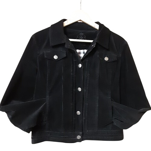 Veste velours ctel noire " Burton" T40 - Label Emmaus - Modalova