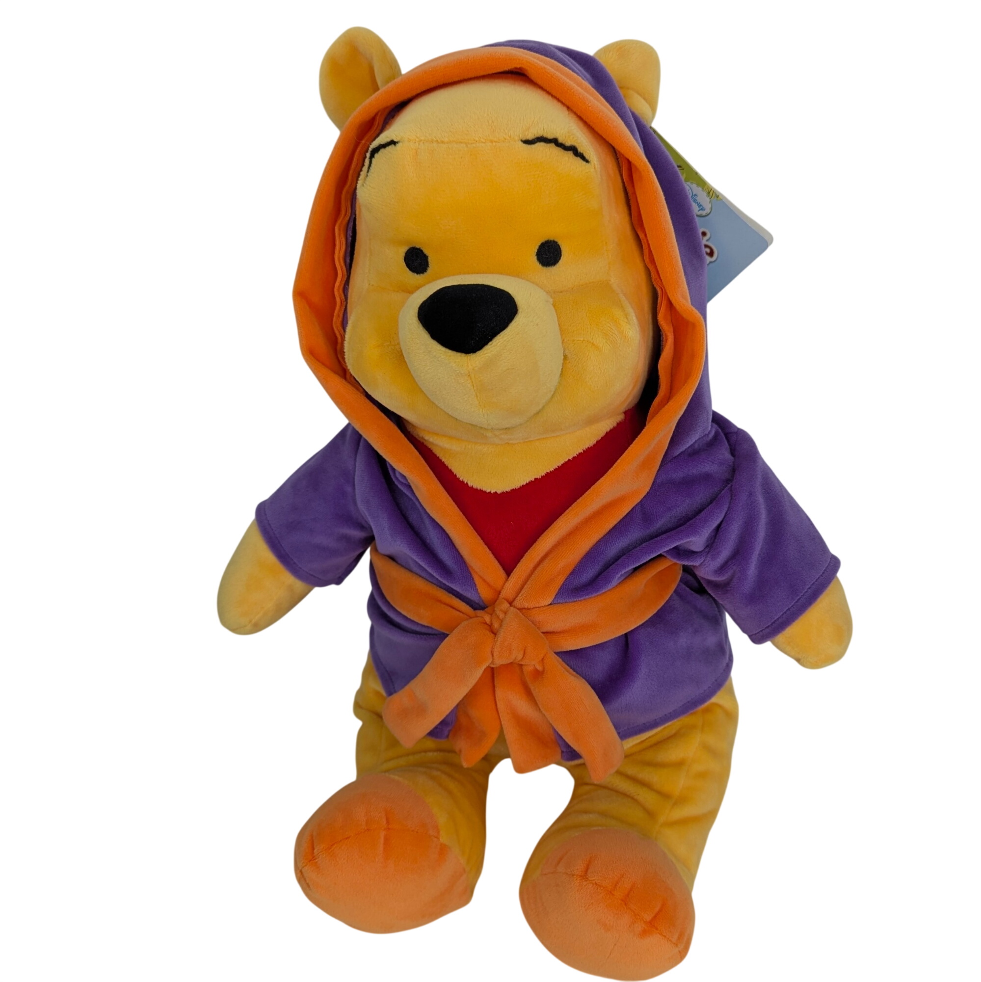Acheter Grande peluche WINNIE THE POOH avec peignoir violet 50 cm - 15,00 € Grande peluche WINNIE THE POOH avec peignoir violet 50 cm - reconditionné disponible sur Label Emmaüs