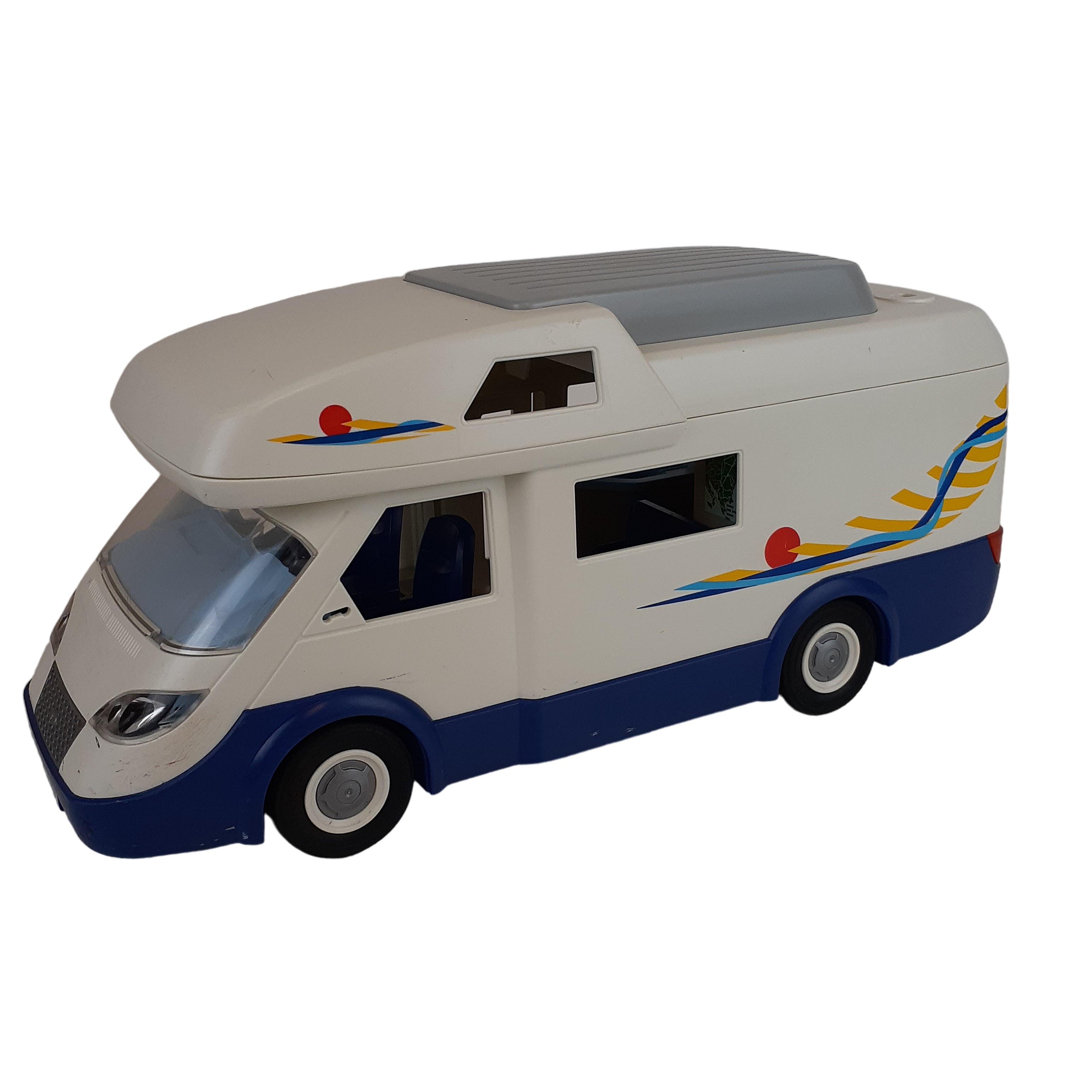 Camping car 4 Passagers - PM 10 4859 - PLAYMOBIL 2010 Bon état -  reconditionné disponible sur Label Emmaüs