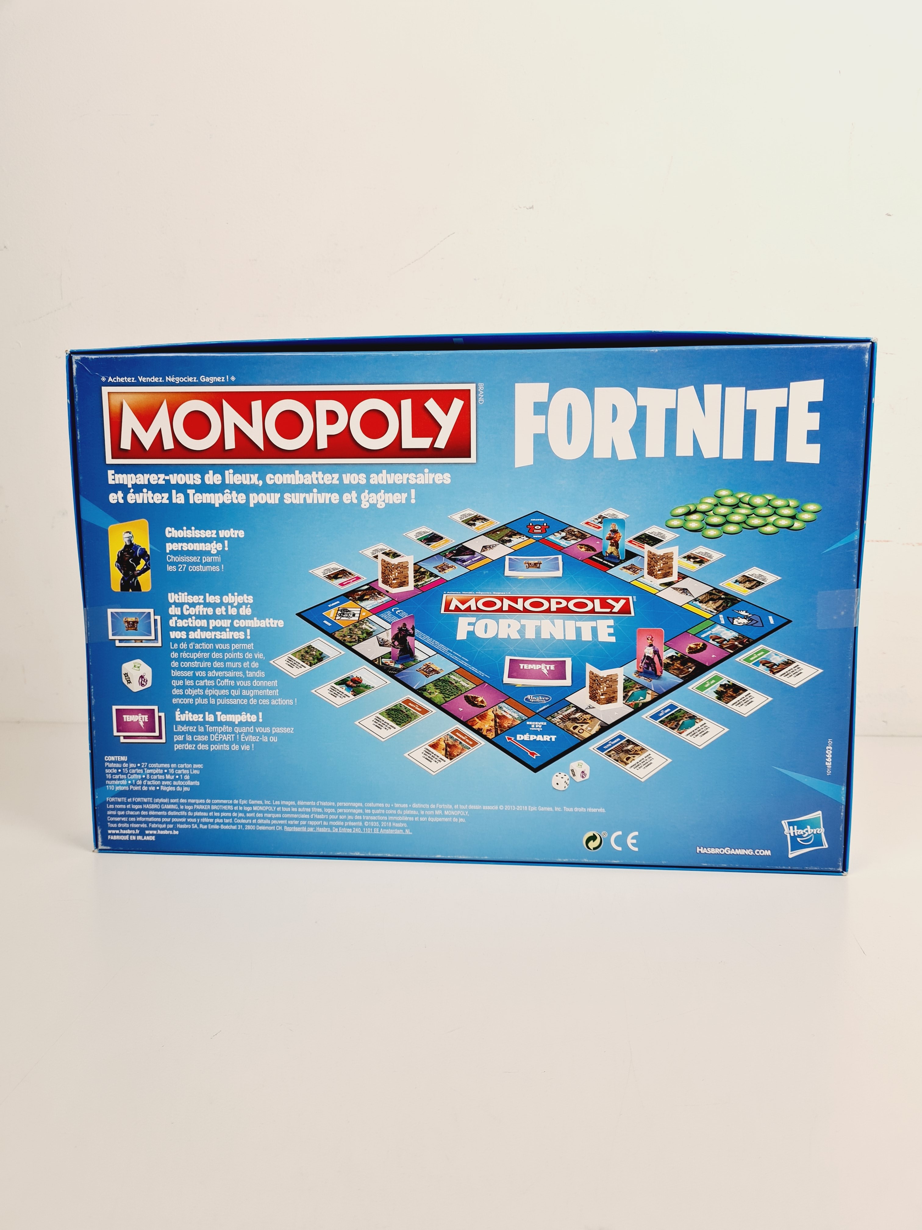 Jeu de société - Monopoly Fortnite - Hasbro - 13 ans + Bon état - Vue 5 - 