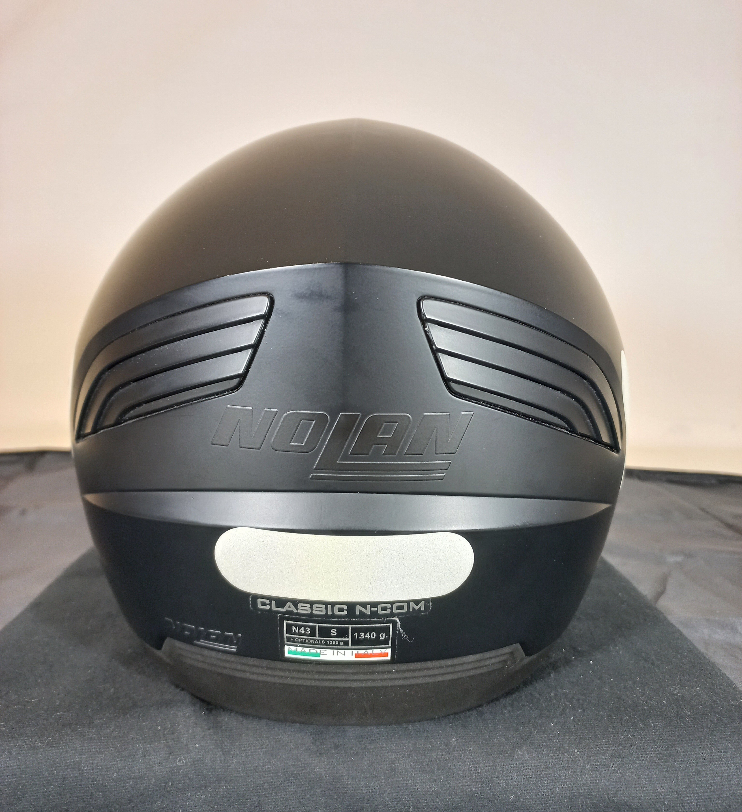 Casque Moto NOLAN Classic-NCOM made in Italy.  - Vue 6 - 