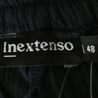 Pantalon fluide bleu foncé - femme - Intextenso - taille 48 - Photo 4