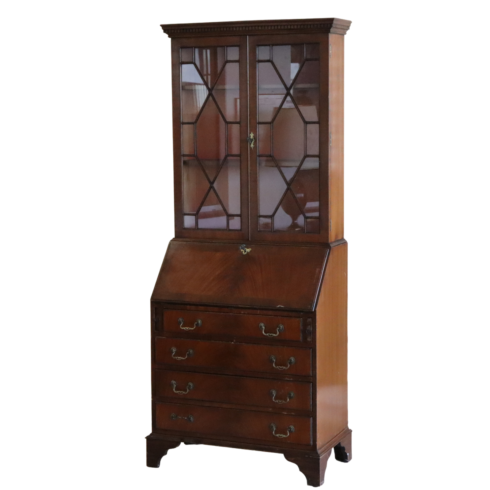 Secrétaire Scriban Anglais - État correct sur Label Emmaüs