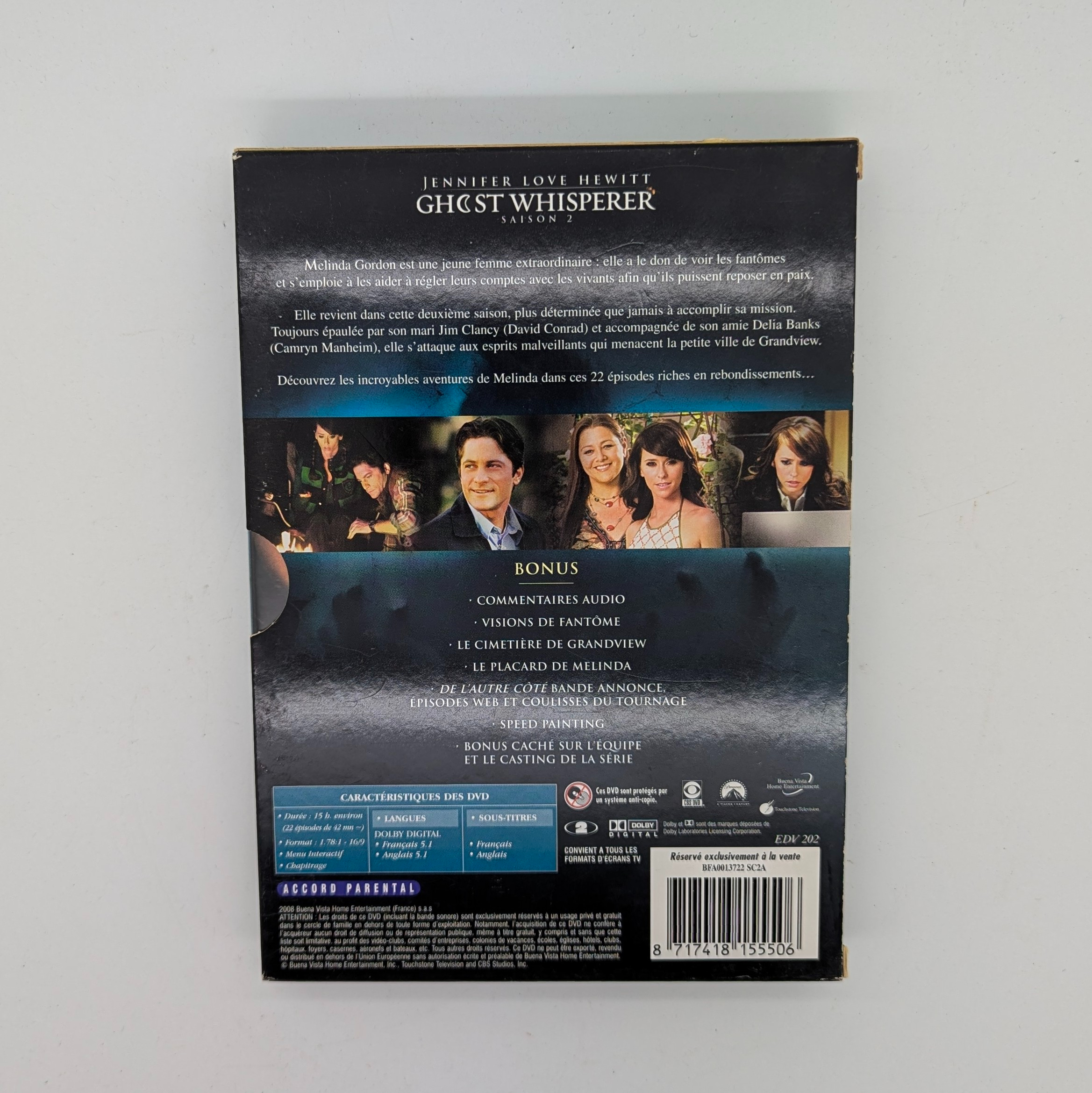 COFFRET dvd Ghost Whisperer saison 1 & 2 Très bon état - Vue 3 - 
