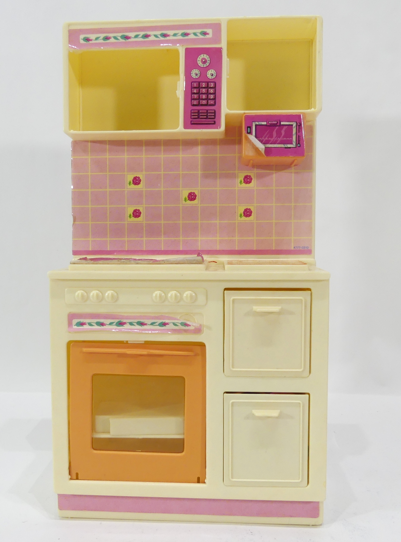 Lot de deux BARBIE Espace cuisine et frigo MATTEL année 1987 dans leur boîte d'origine - État correct - Photo 19