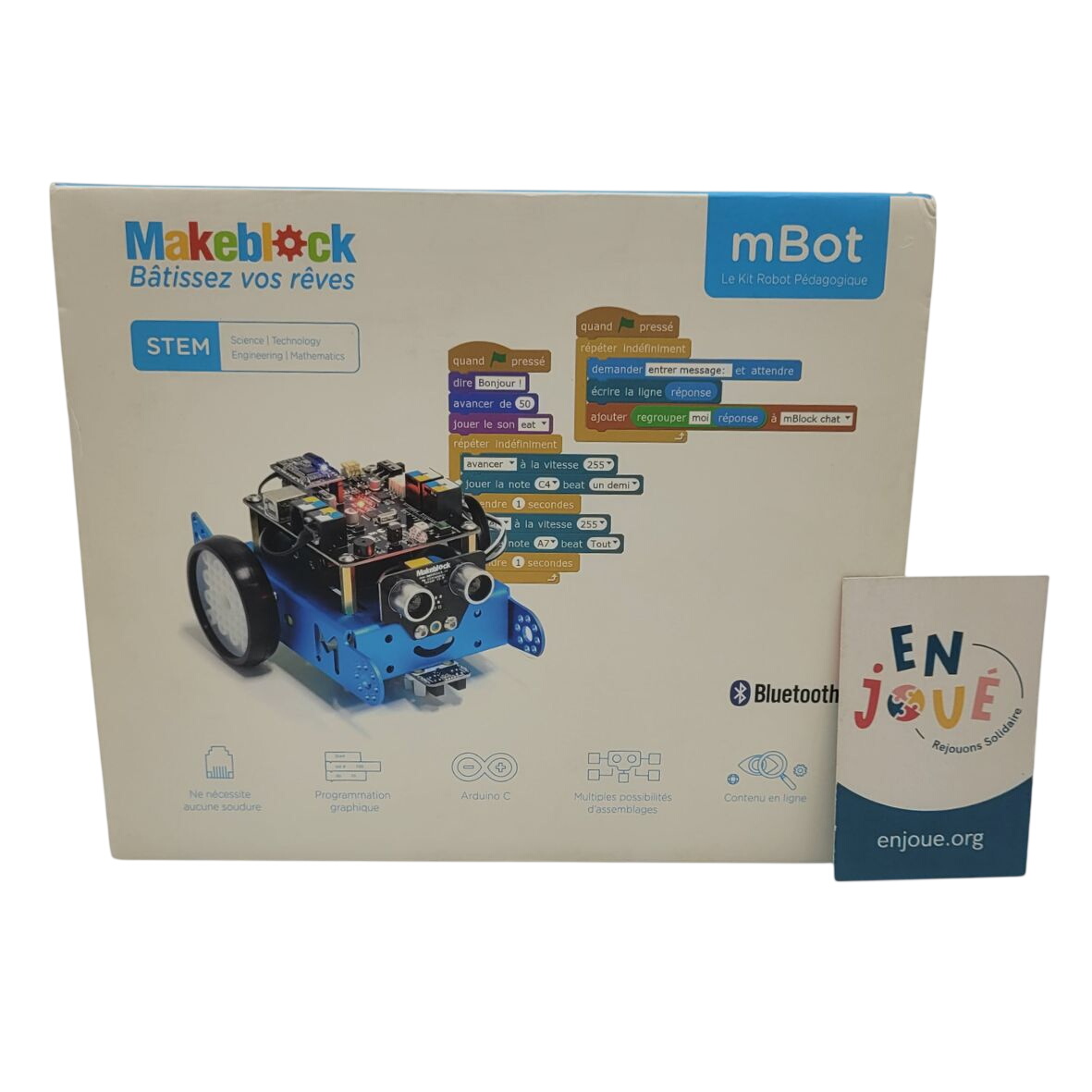 Jeu éducatif - Le Kit Robot Pédagogique - MBot - À partir de 14 ans. Comme neuf -  reconditionné disponible sur Label Emmaüs