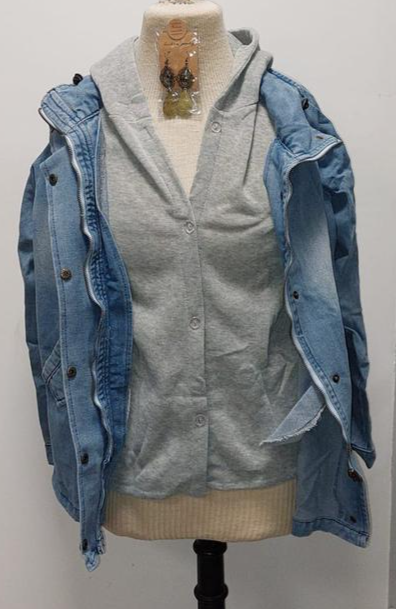 Manteau blouson ensemble 3 pièces Comme neuf - Vue 2 - 