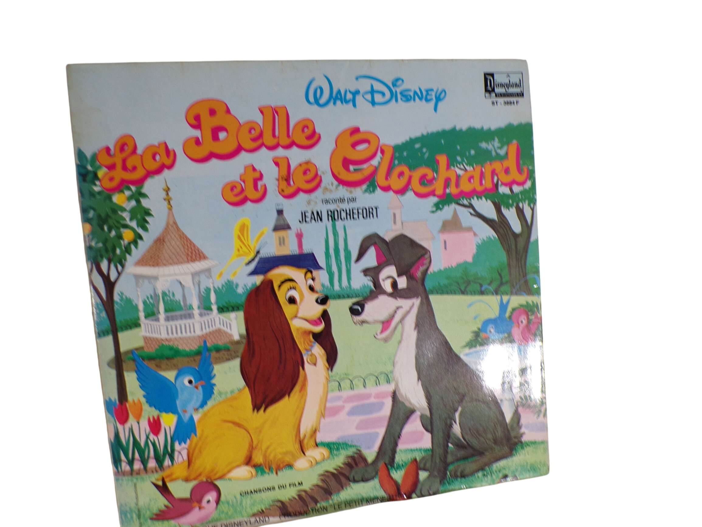 Vinyle "La Belle et le Clochard" Bon état -  reconditionné disponible sur Label Emmaüs