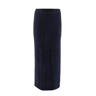 Jupe longue bleue imprimée - Femme - MonSoon - Taille 38 - Photo 0