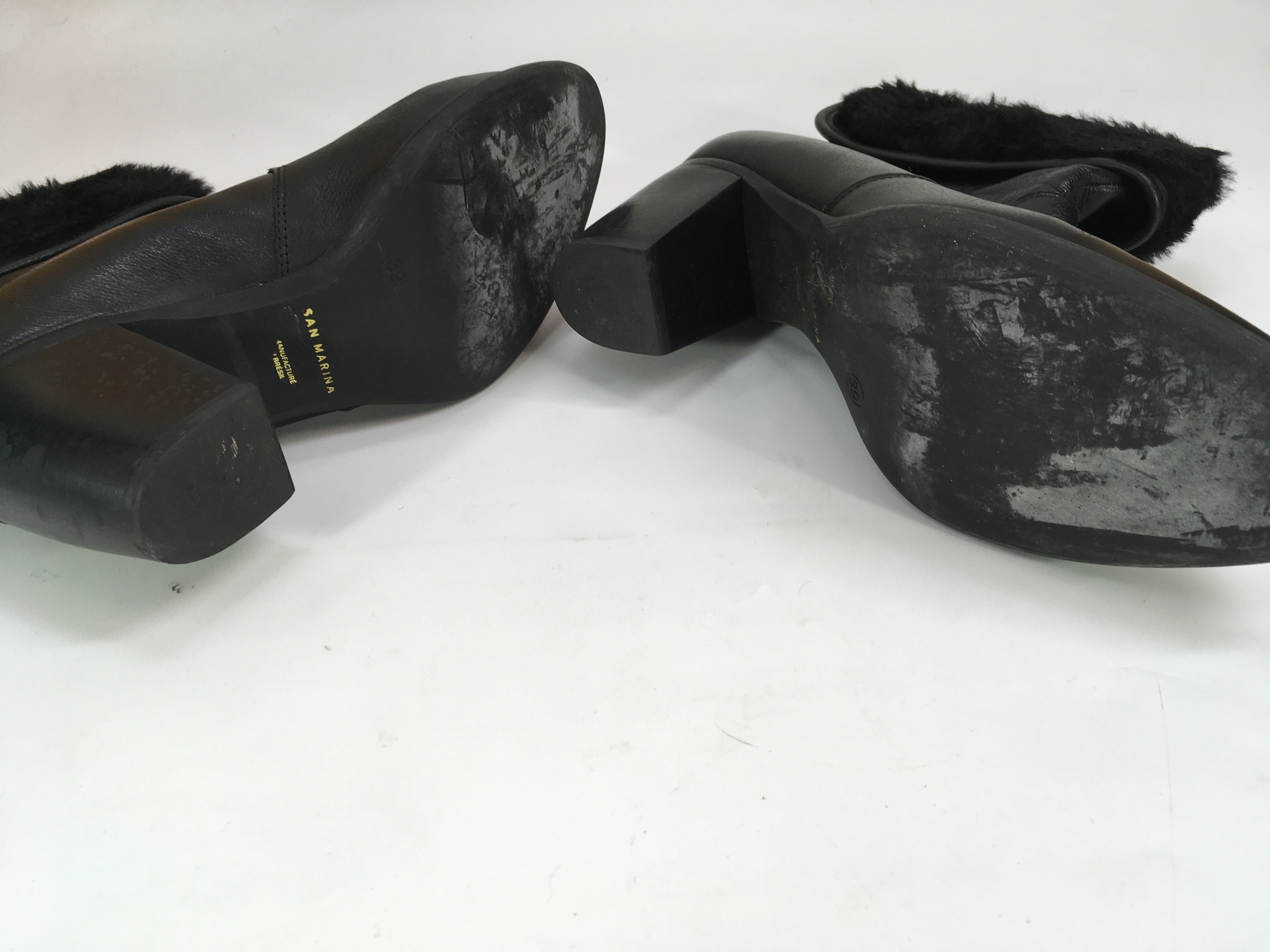 Bottines noires San Marine T39 - Photo 3