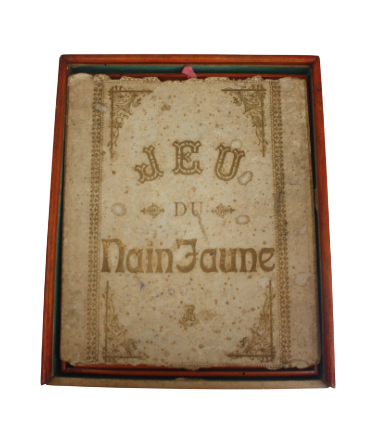 Ancien jeu du Nain Jaune État correct -  reconditionné disponible sur Label Emmaüs