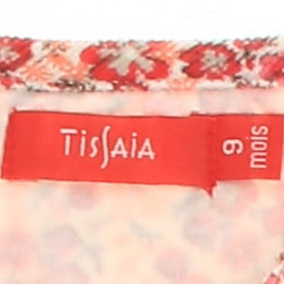 Robe écrue à fleurs - bébé - Tissaia - taille 9 mois - Photo 3