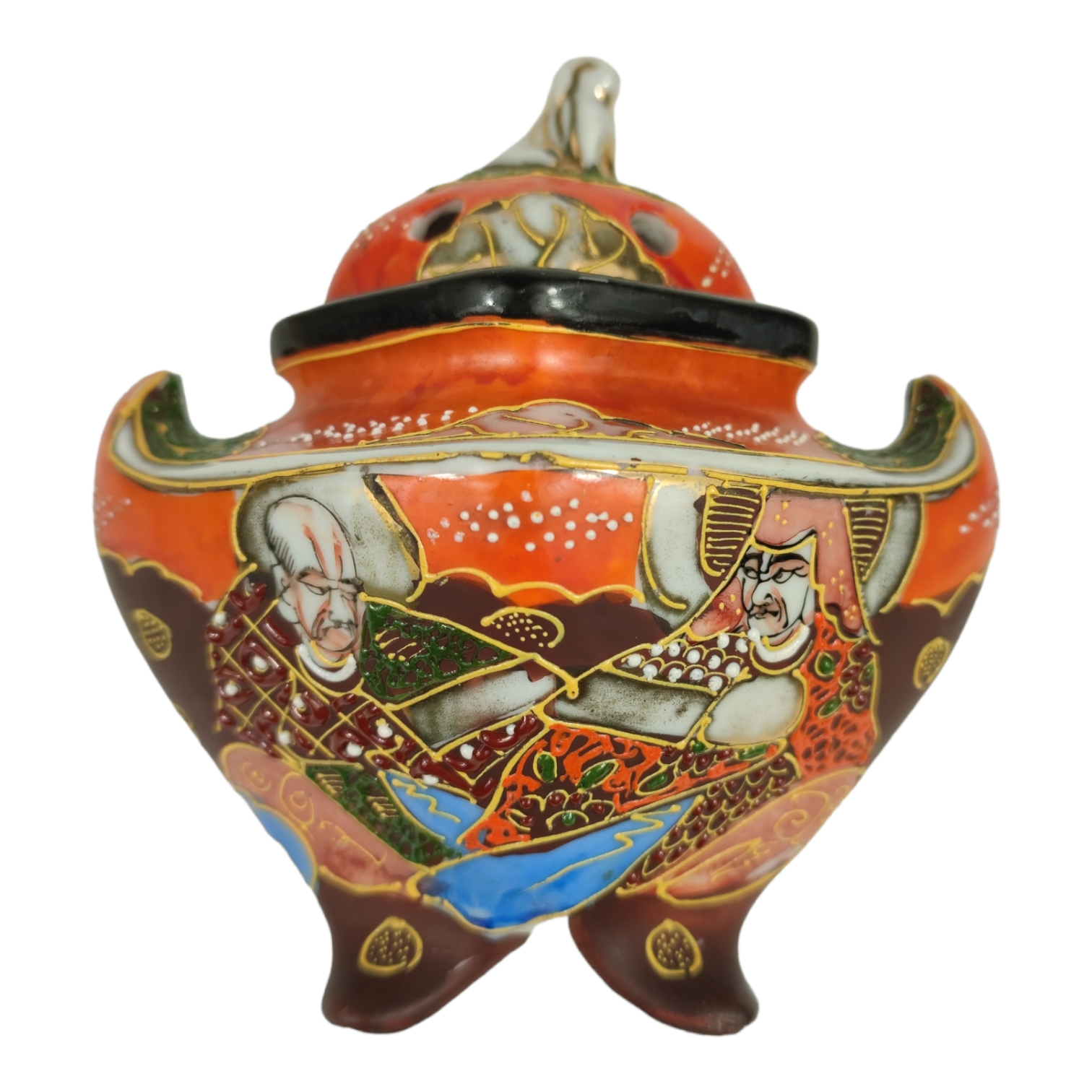 Brûleur à encens, manufacture de porcelaine la Haye, 1777 - 1790
