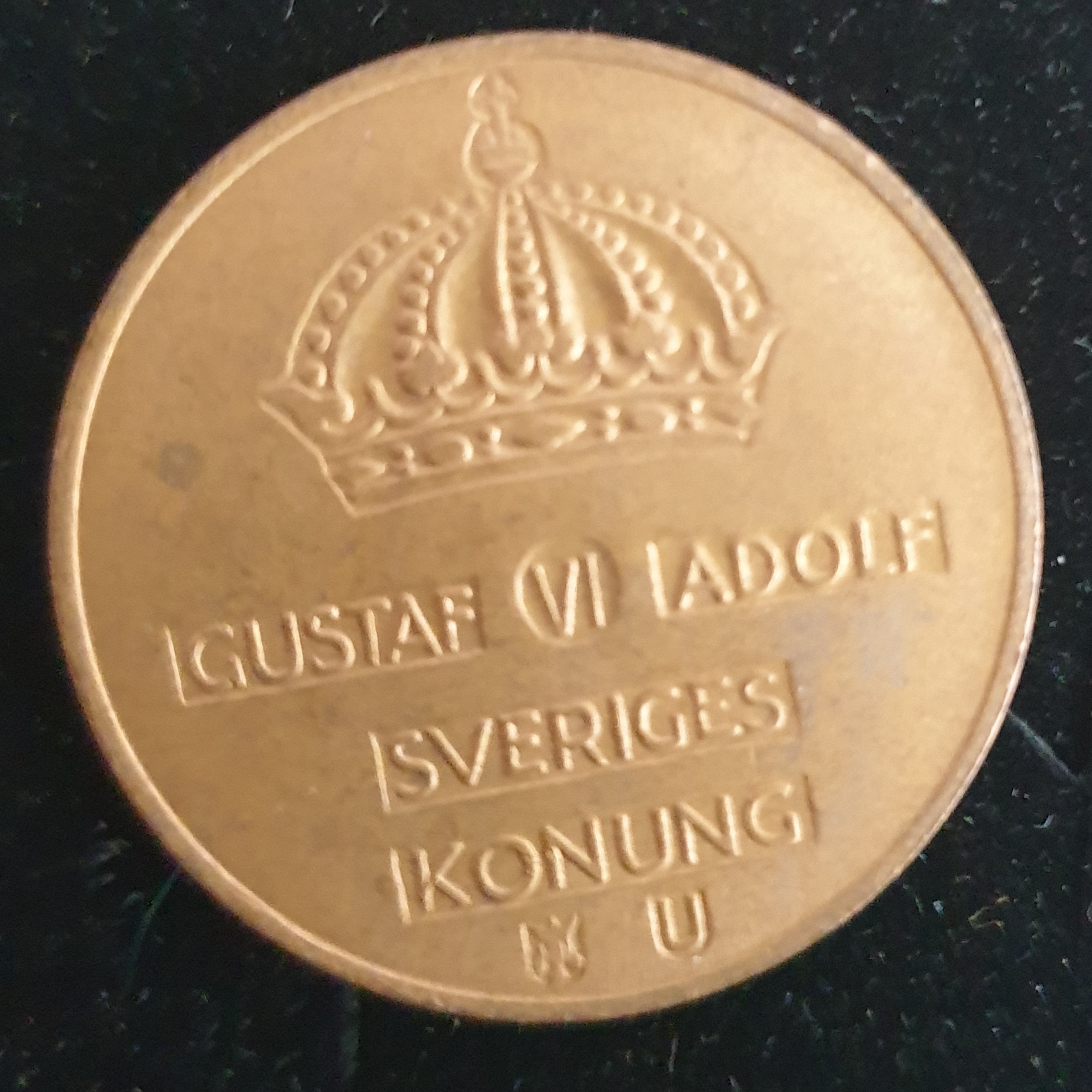 MONNAIE, SUÈDE, GUSTAF VI 2 Öre - 1970 - SPL - Bronze - Photo 1