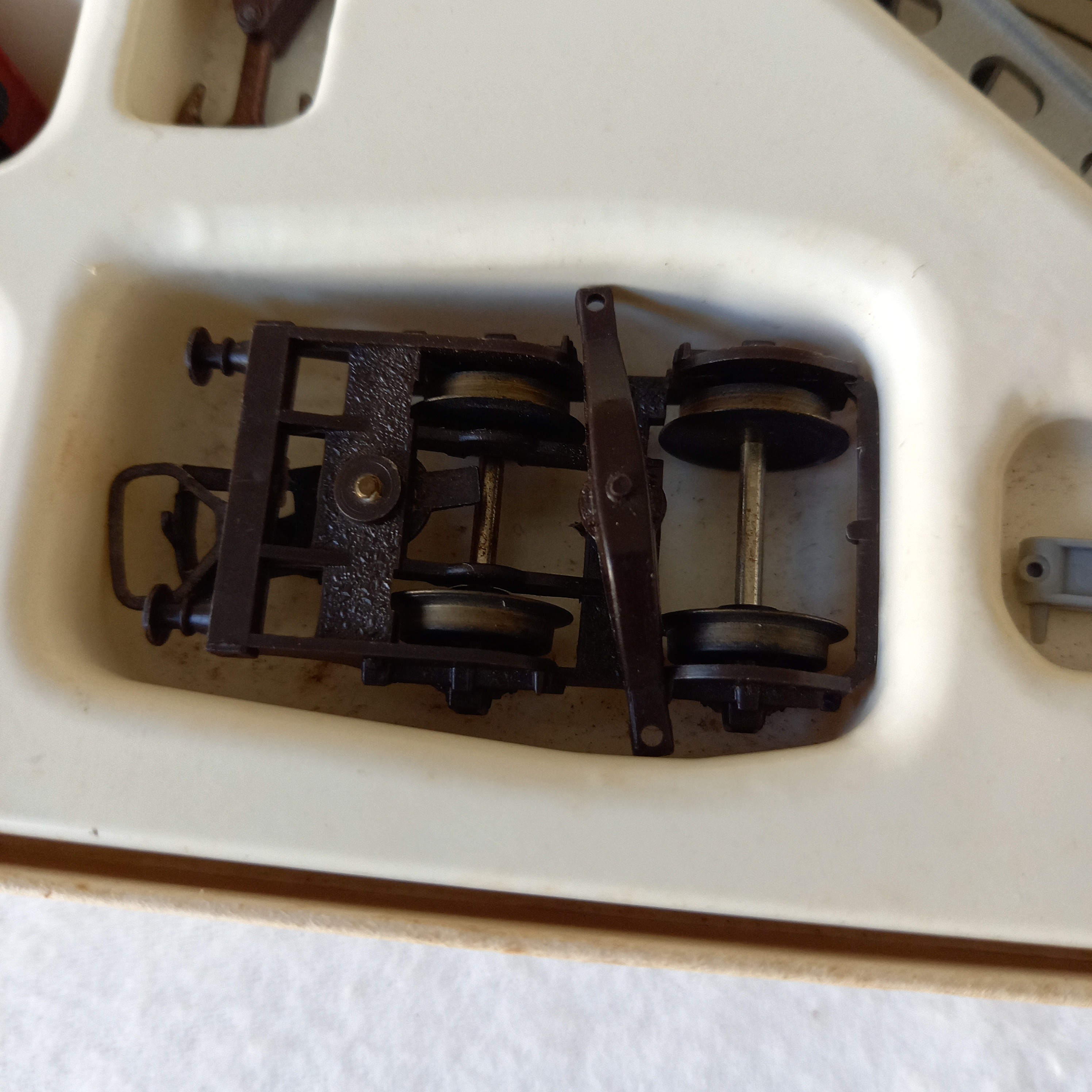 Vintage ancien train locomotive wagon Jouef Bon état - Vue 20 - 