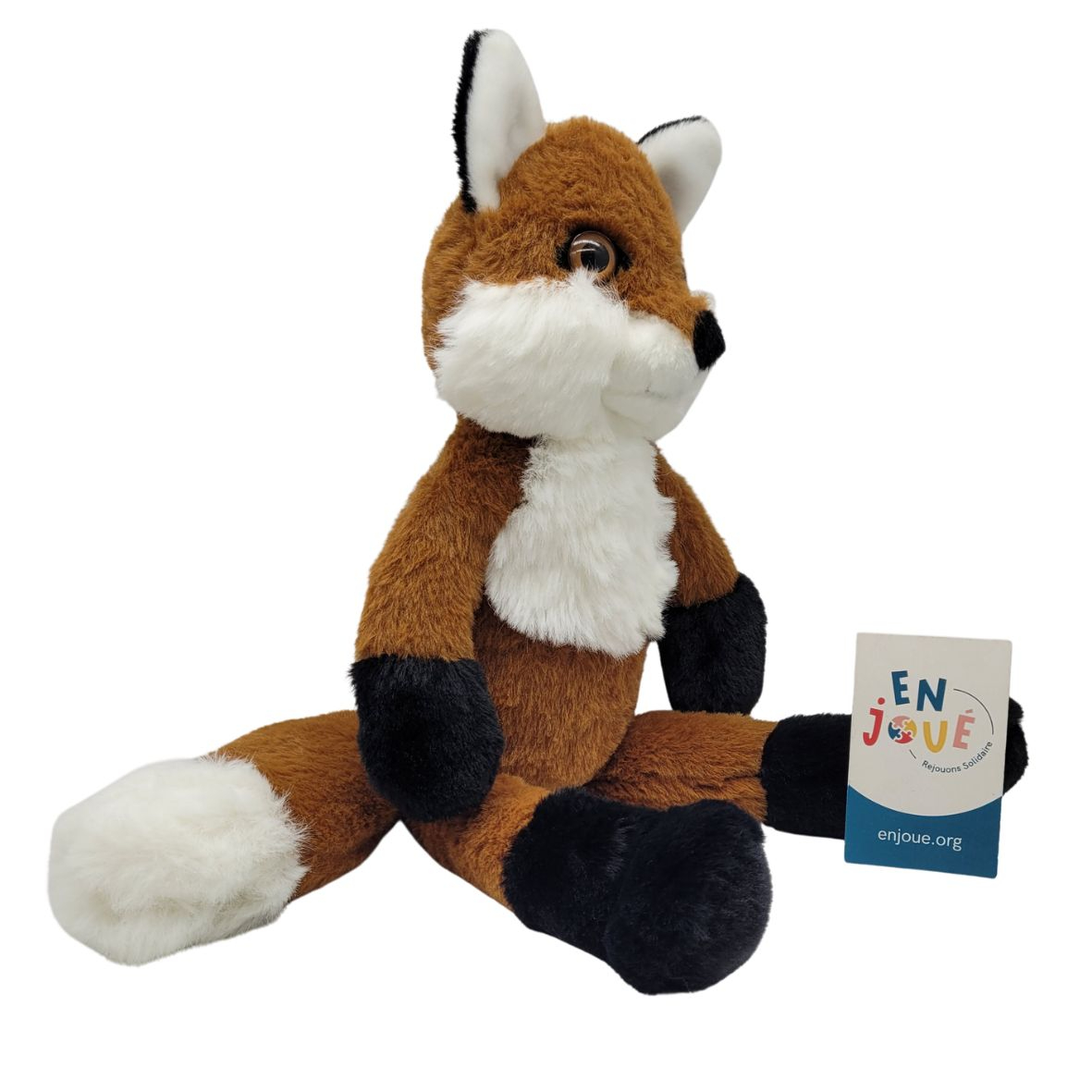 Peluche Doudou - Renard 45 cm - Jemini - À partir de 12 mois. Très bon état - Vue 3 - 
