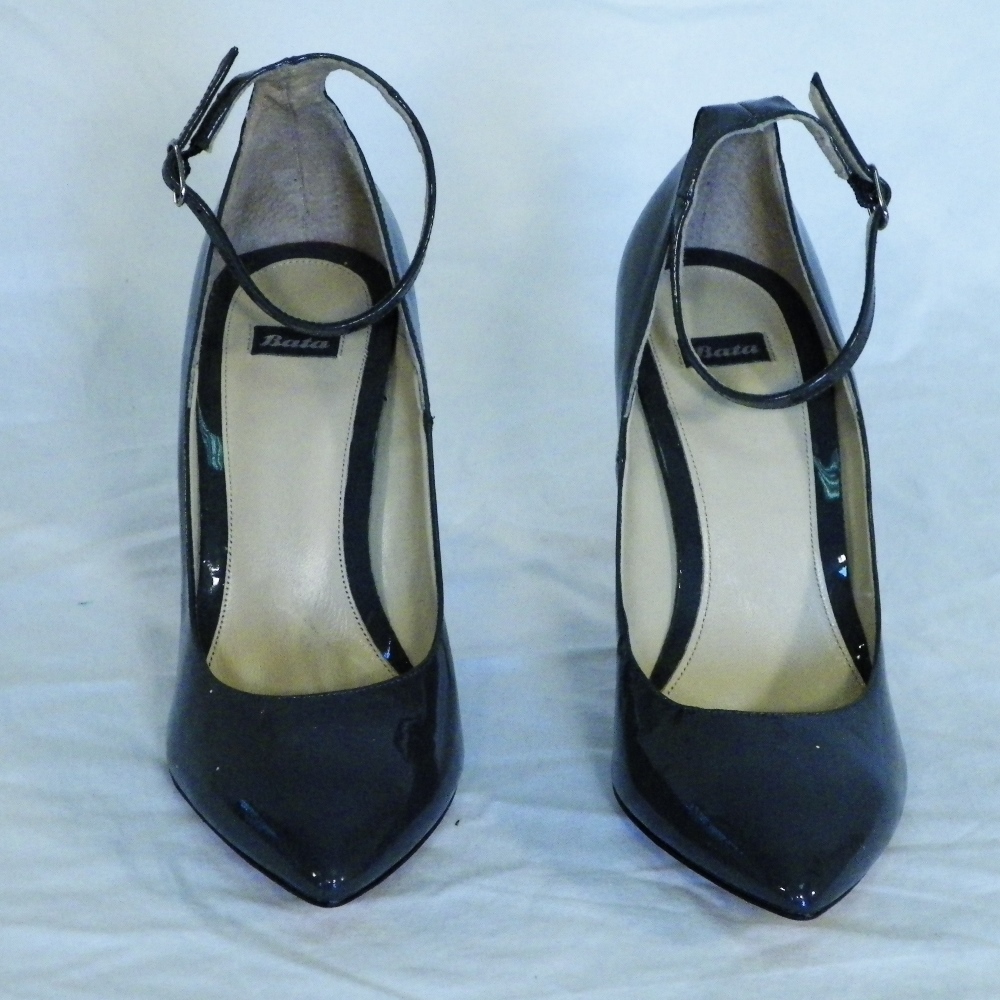 Escarpin Femme Gris BATA T 41.  - Vue 3 - 