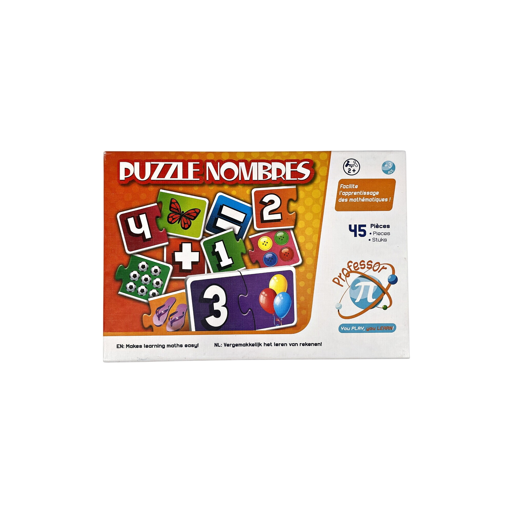 Acheter Puzzle - Nombres - 45 pièces Très bon état - 10,20 € Puzzle - Nombres - 45 pièces Très bon état - reconditionné disponible sur Label Emmaüs