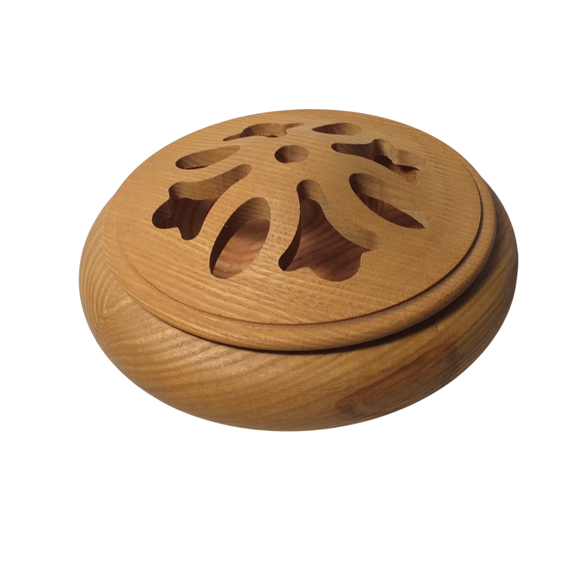 Boîte en bois pour pot pourri 18 cm - Photo 0