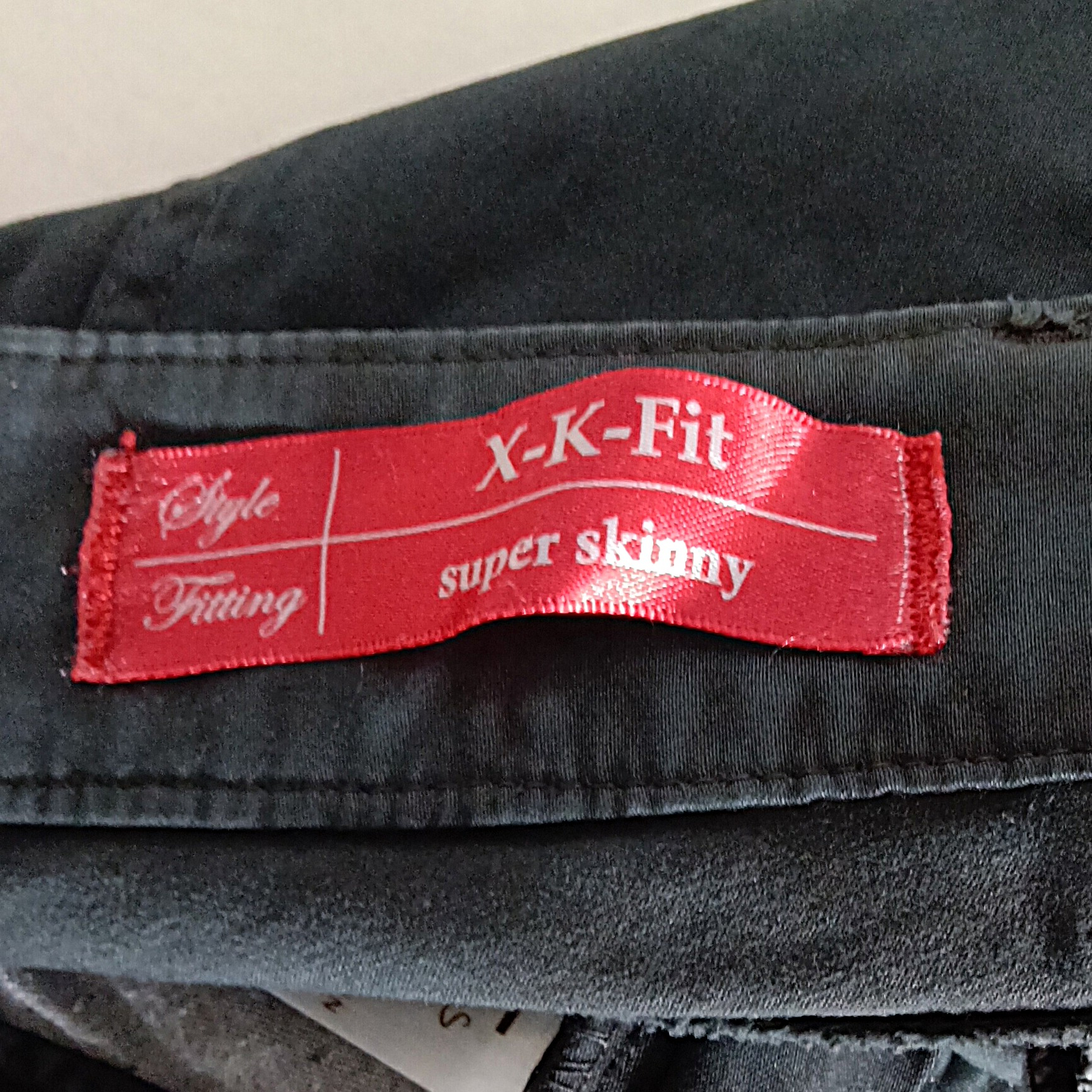 Jean MET X-K-Fit Super Skinny – Taille 26 - gris Très bon état - Vue 3 - 