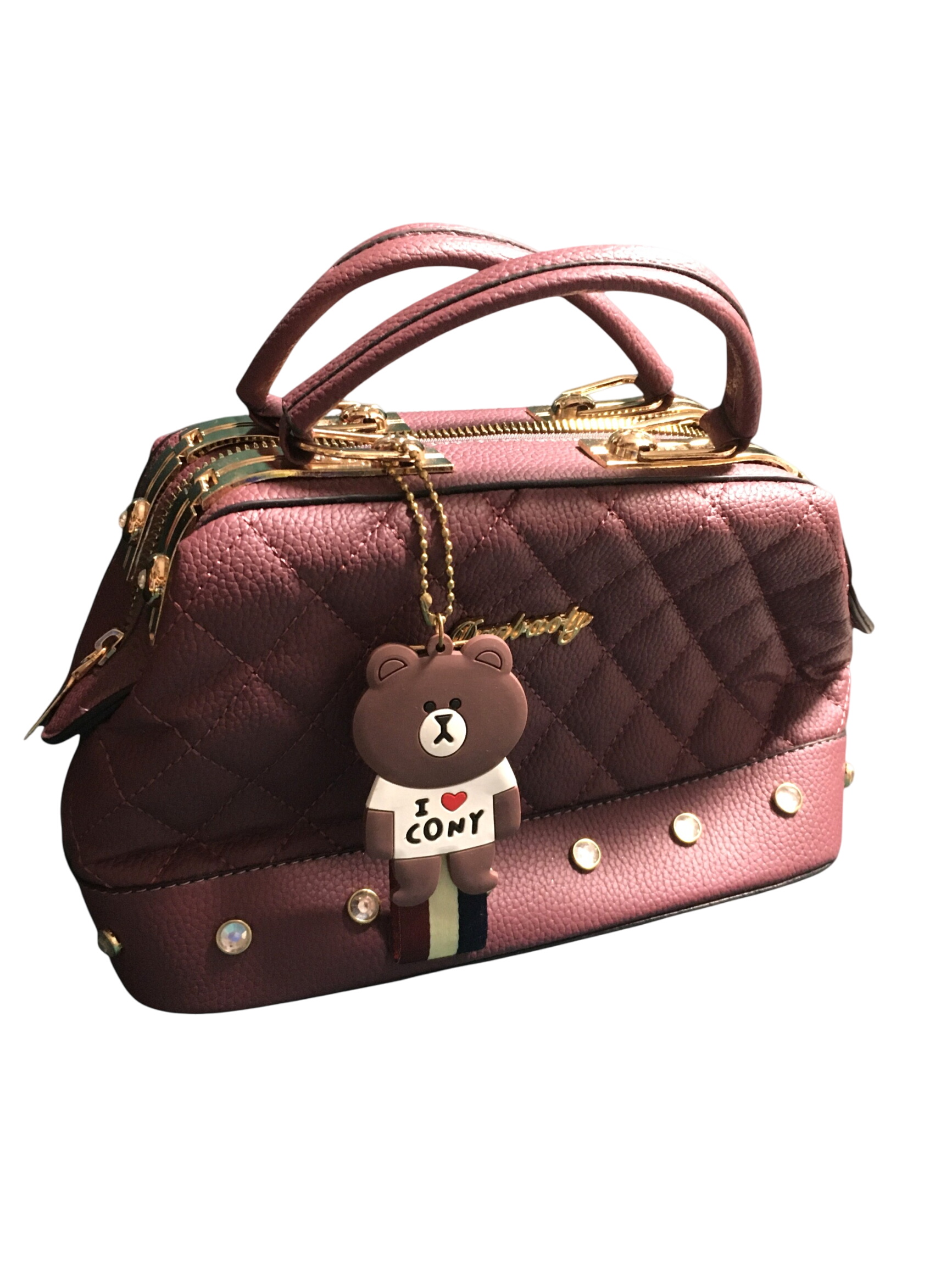 Sac a main violet Danbaoly - Label Emmaus - Modalova