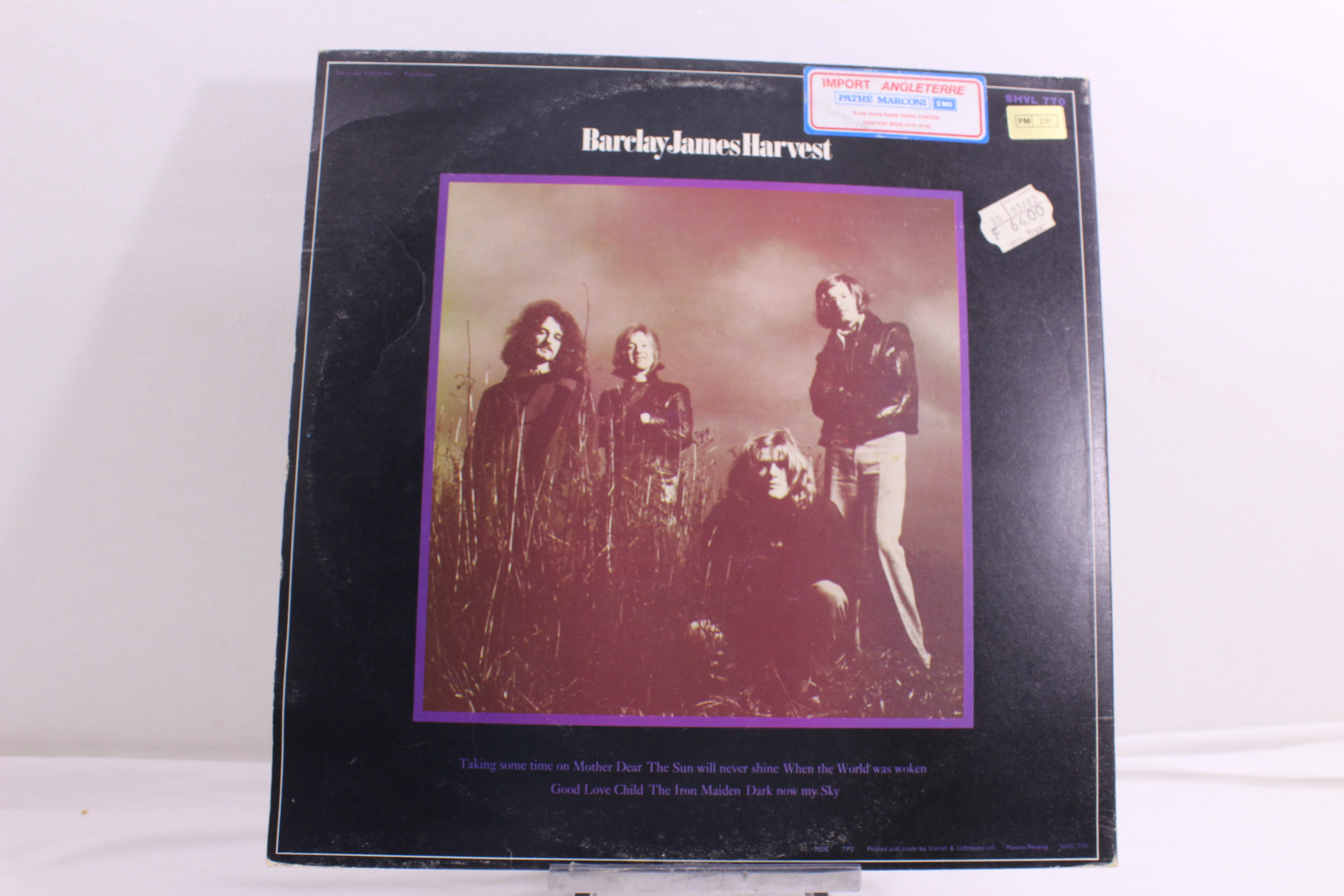 Vinyle 33T James Harvest / Barclay James Harvest - EMI 1970  - Vue 2 - 