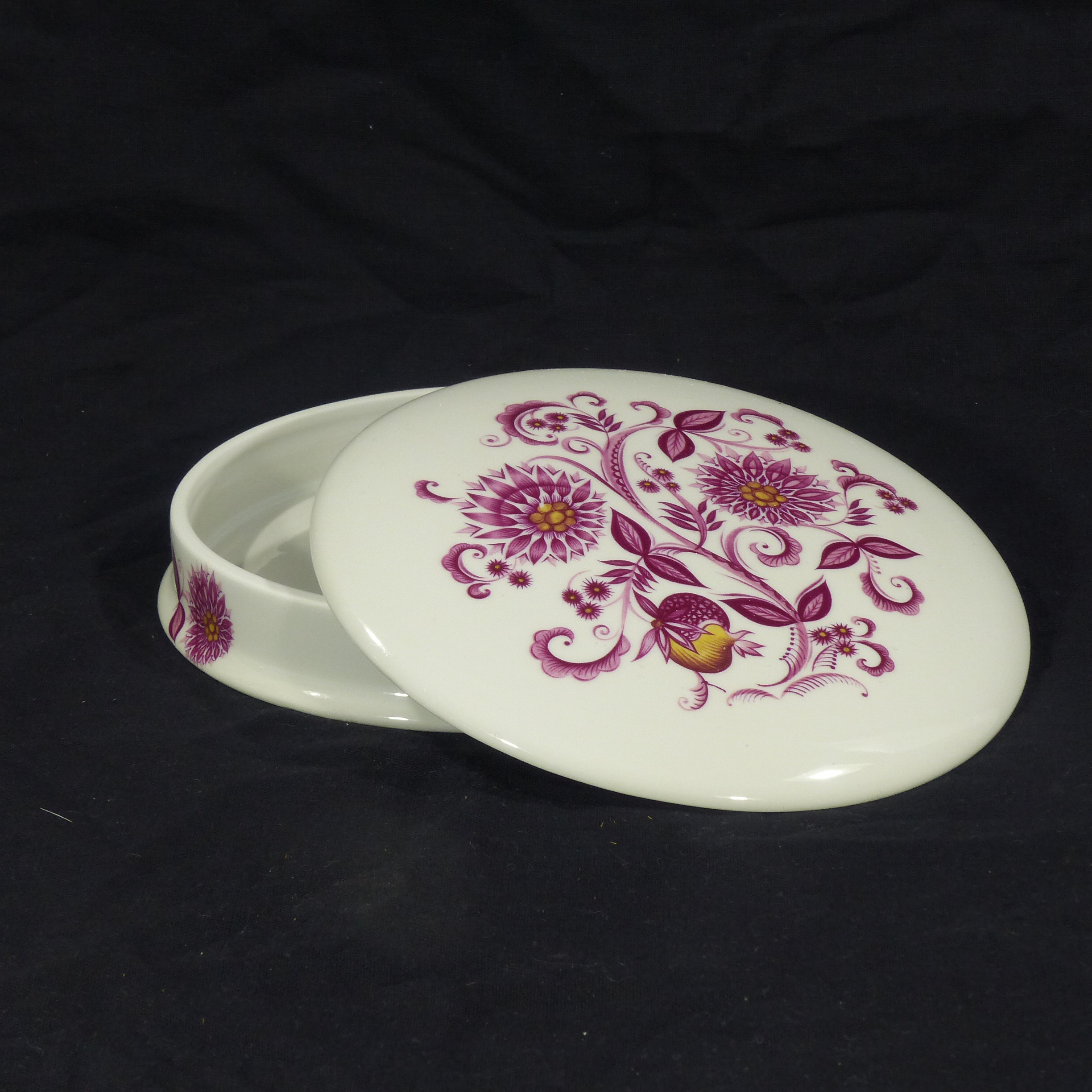Boîte à Bijoux En Porcelaine Signée Inès De La Fressange - Lunéville Stella - Datée 5 Août 2006 - Occasion