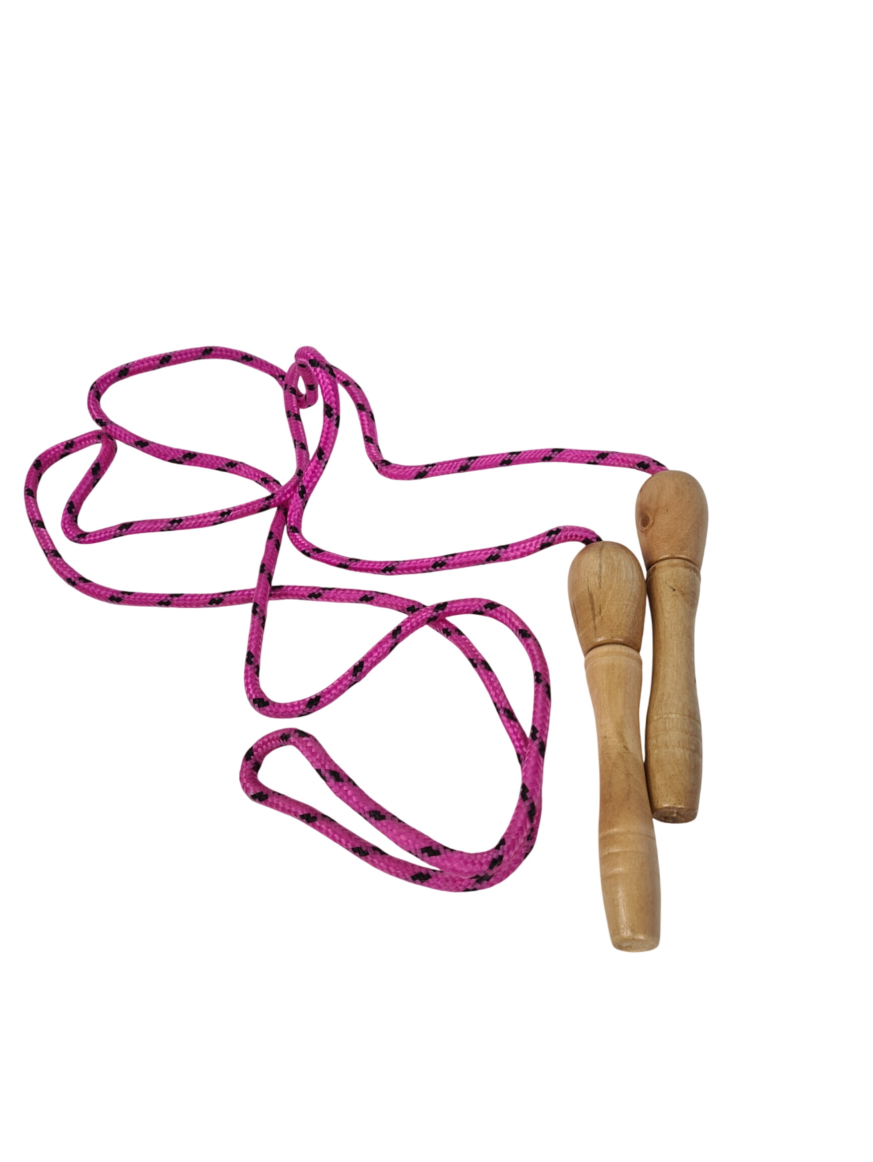 Jeu d'extérieure - Corde à sauter rose et noir - Photo 0