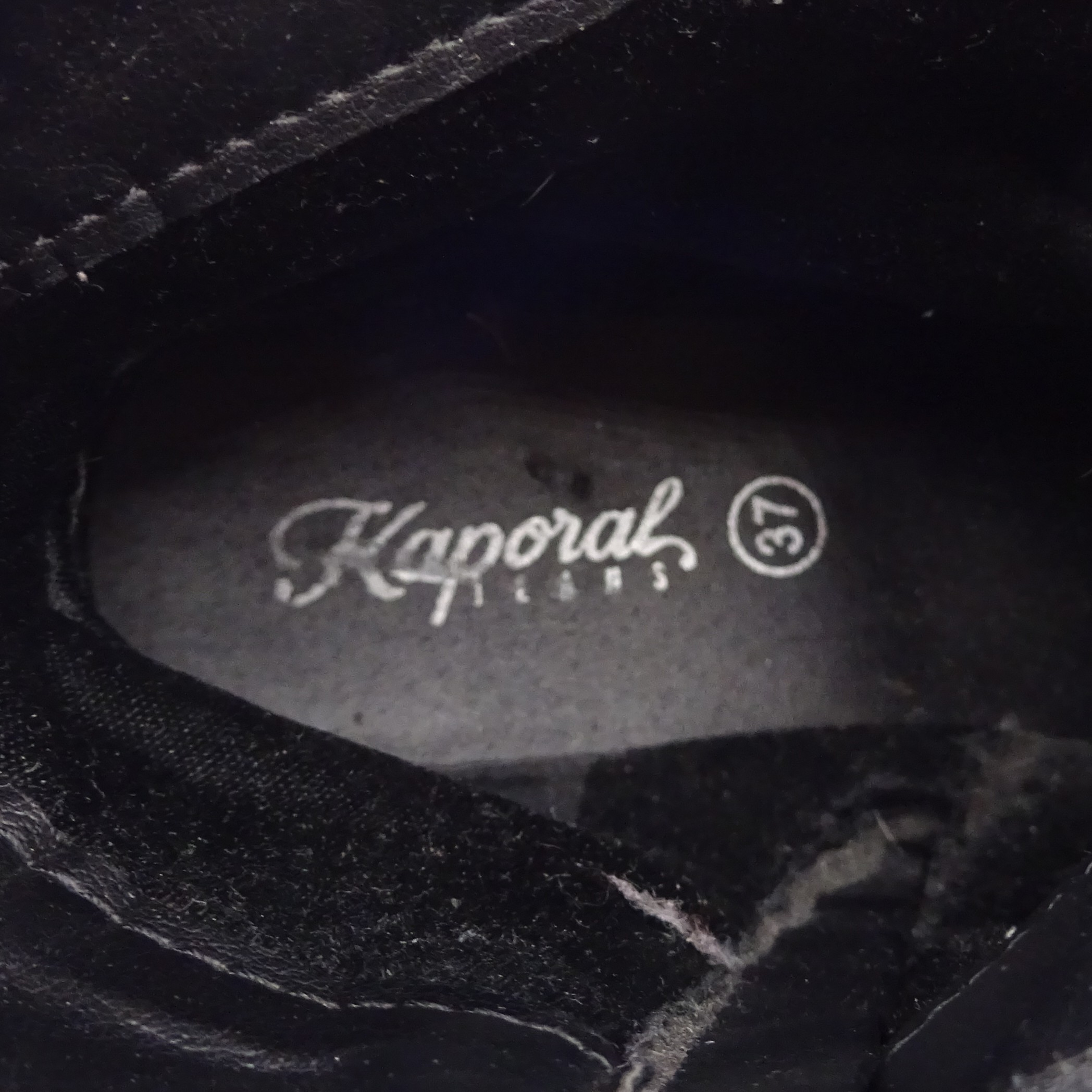 KAPORAL Paire de bottines taille 37 Bon état - Vue 5 - 