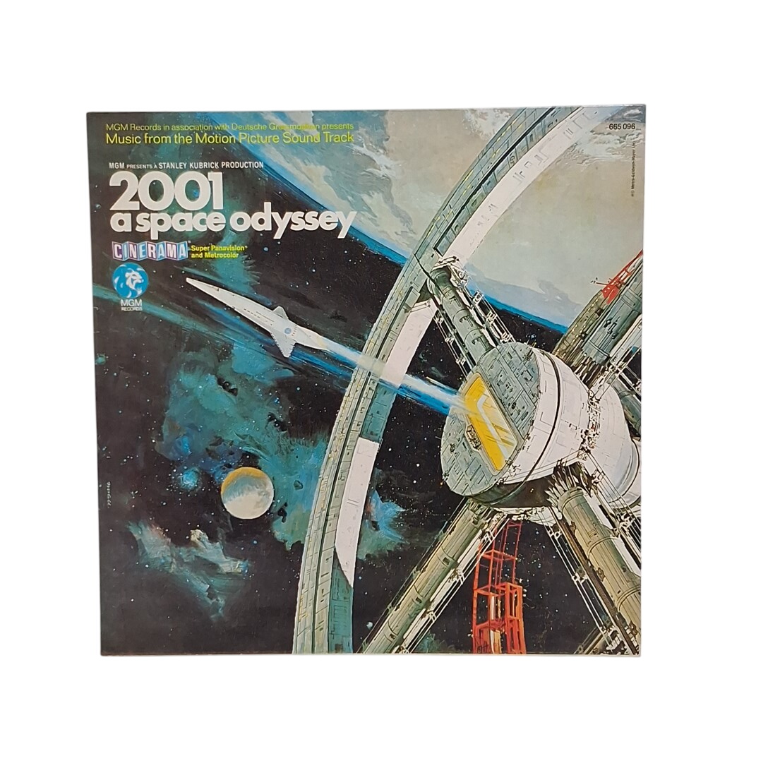 Album 2001 a space odyssey en vinyle 33t  -  reconditionné disponible sur Label Emmaüs