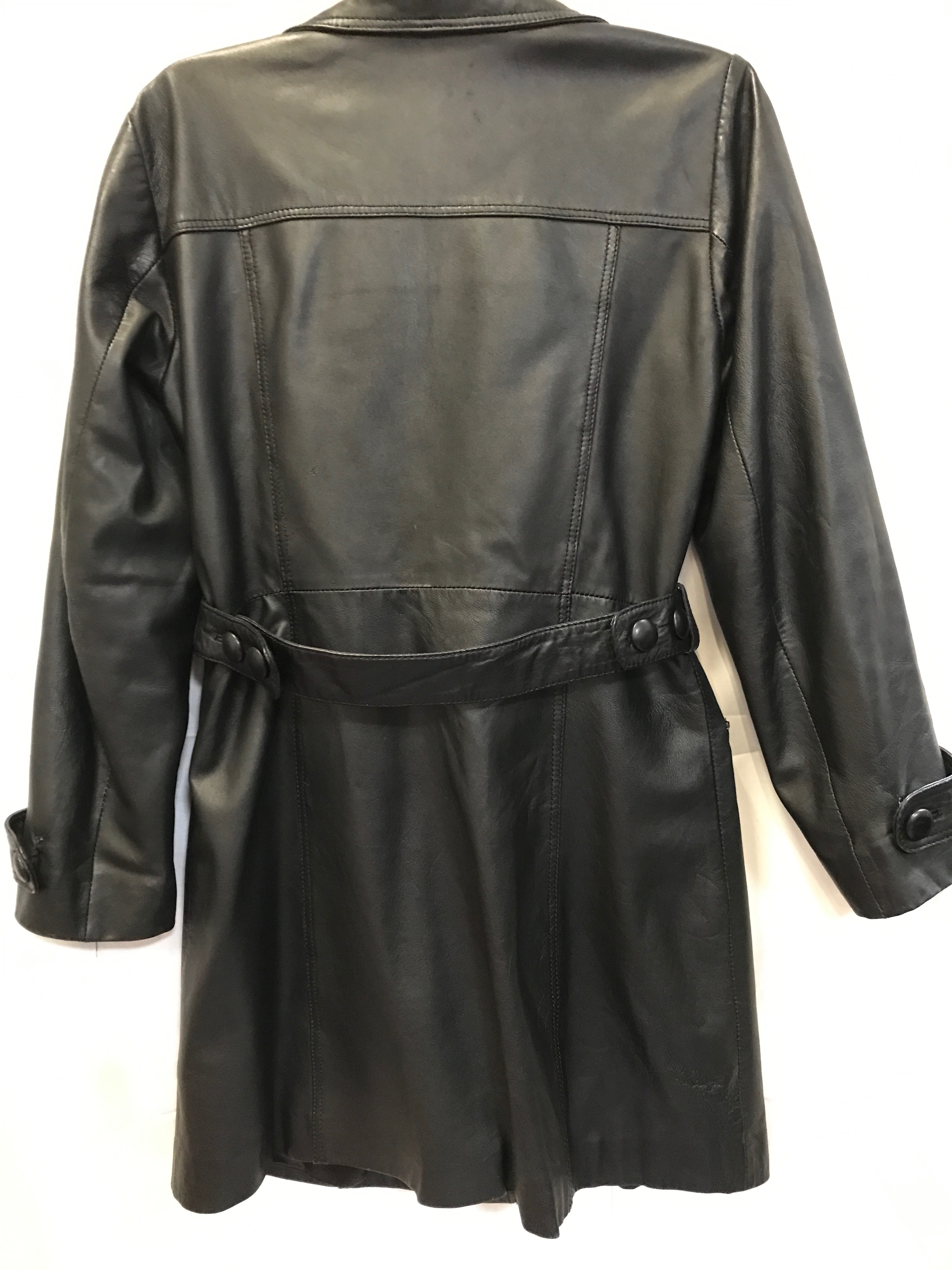 Veste noire imitation cuir «In Extenso » T44 - Photo 6