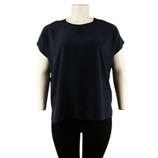 T-shirt marine - taille 4 - Label Emmaus - Modalova