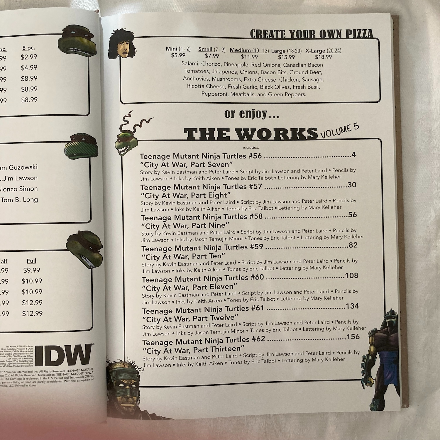 Teenage Mutant Ninja Turtles - The Works Volume 5 - Photo 3
