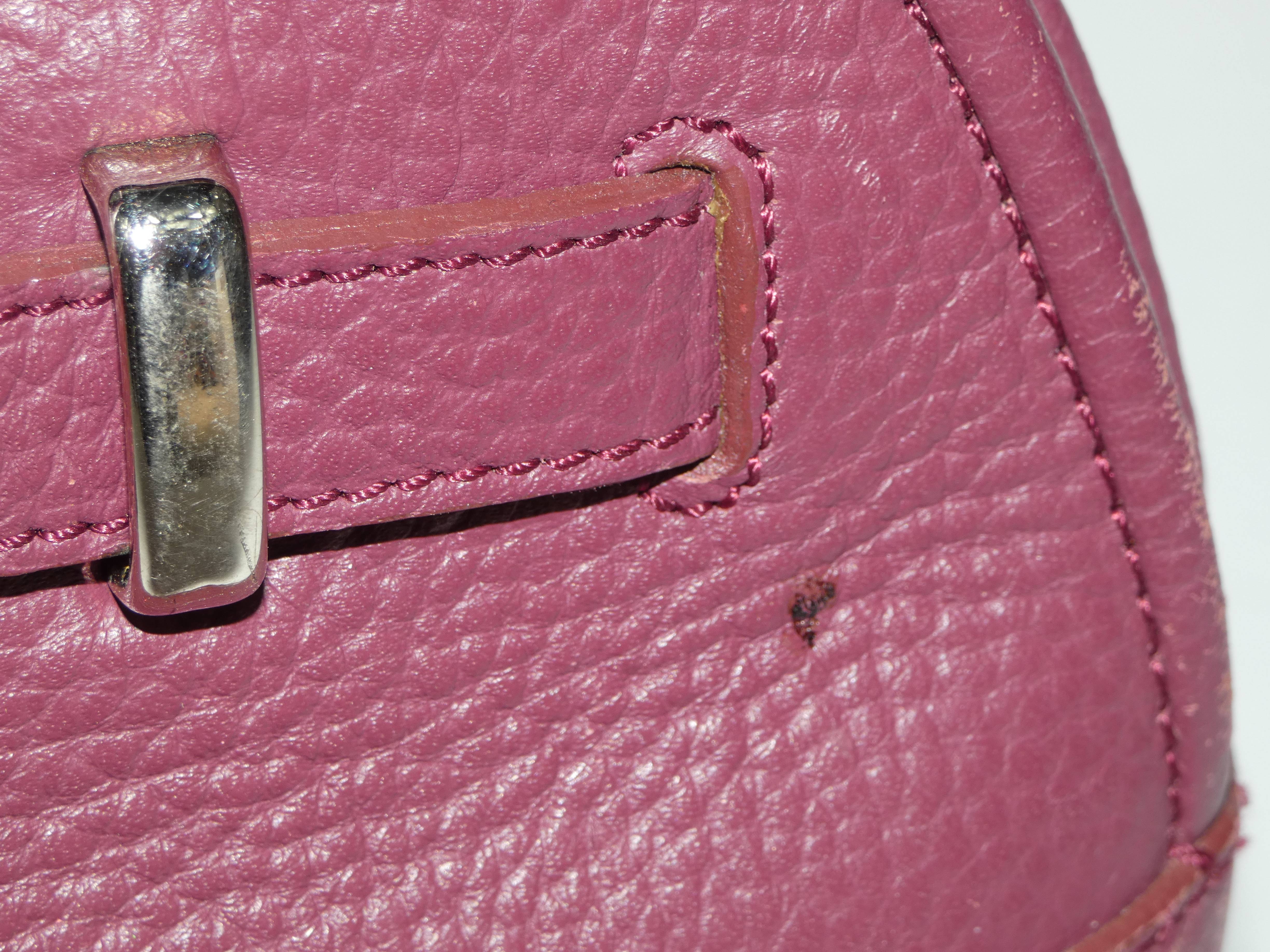 Sac à main avec bandoulière en cuir de marque SABATIER 1947 - Photo 8