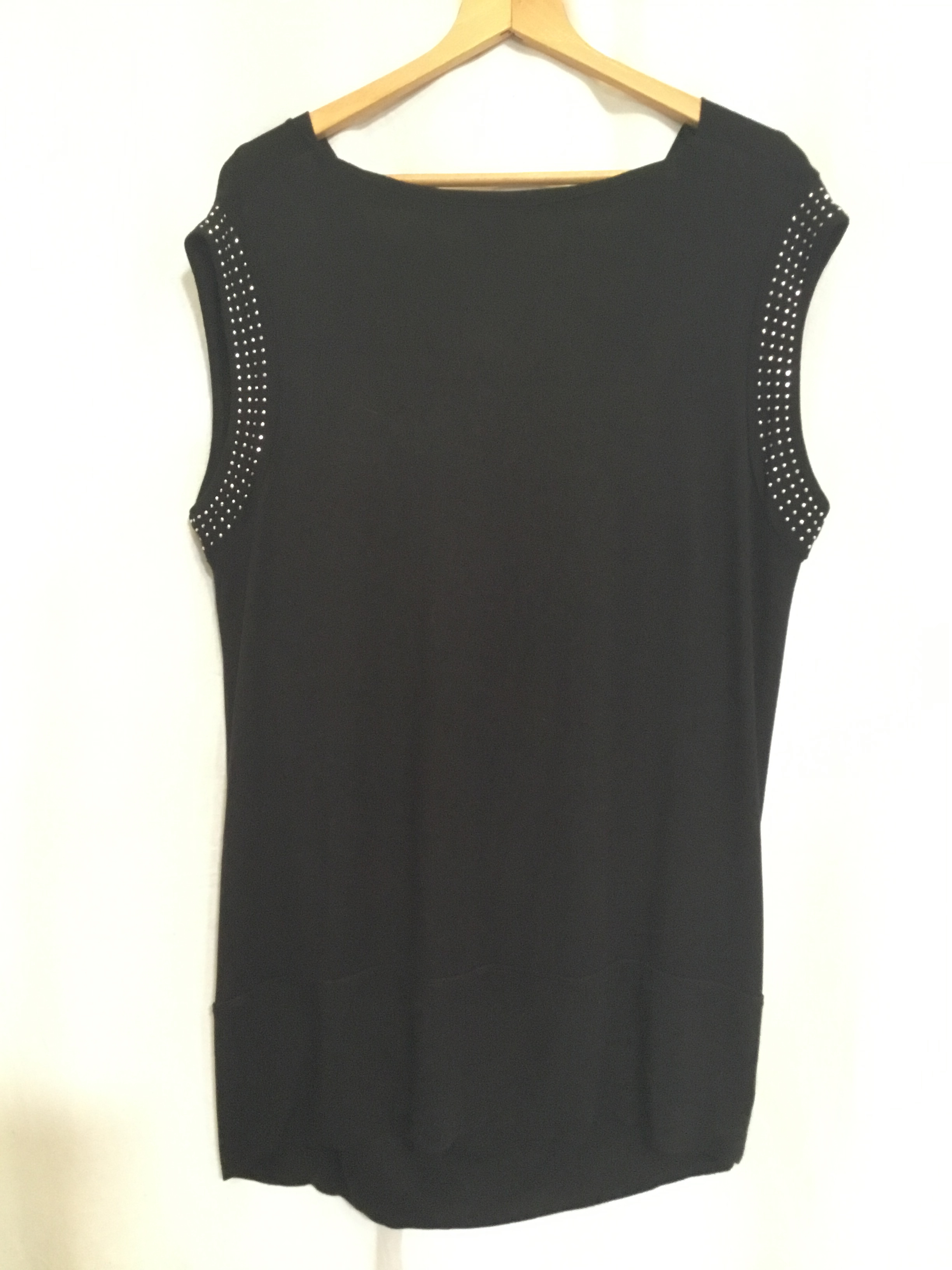Tunique large sans manches noire IKEBANA Large col tombant - 46 Très bon état - Vue 3 - 