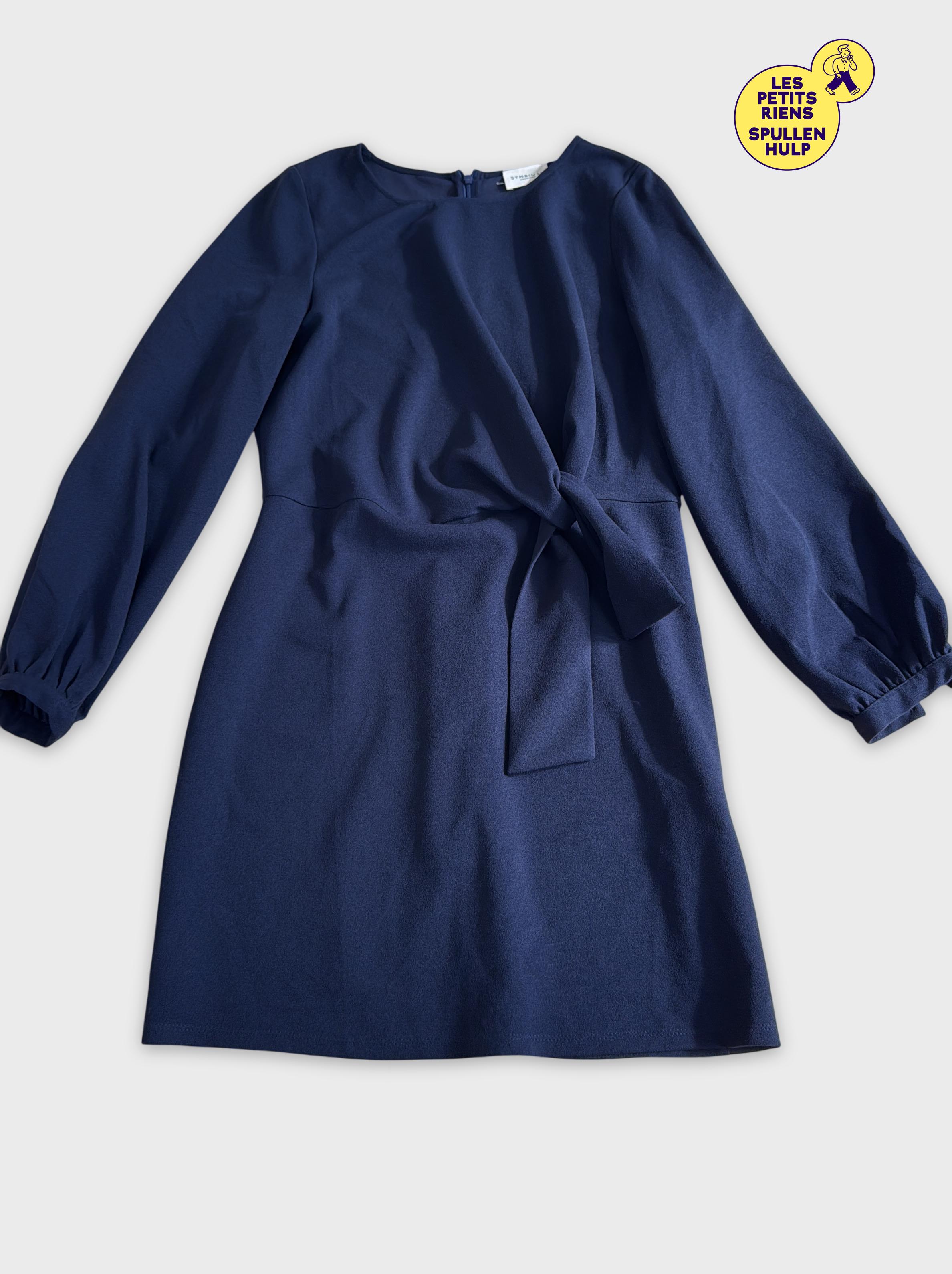 Robe bleu marine  - symbiose collection - Modalova