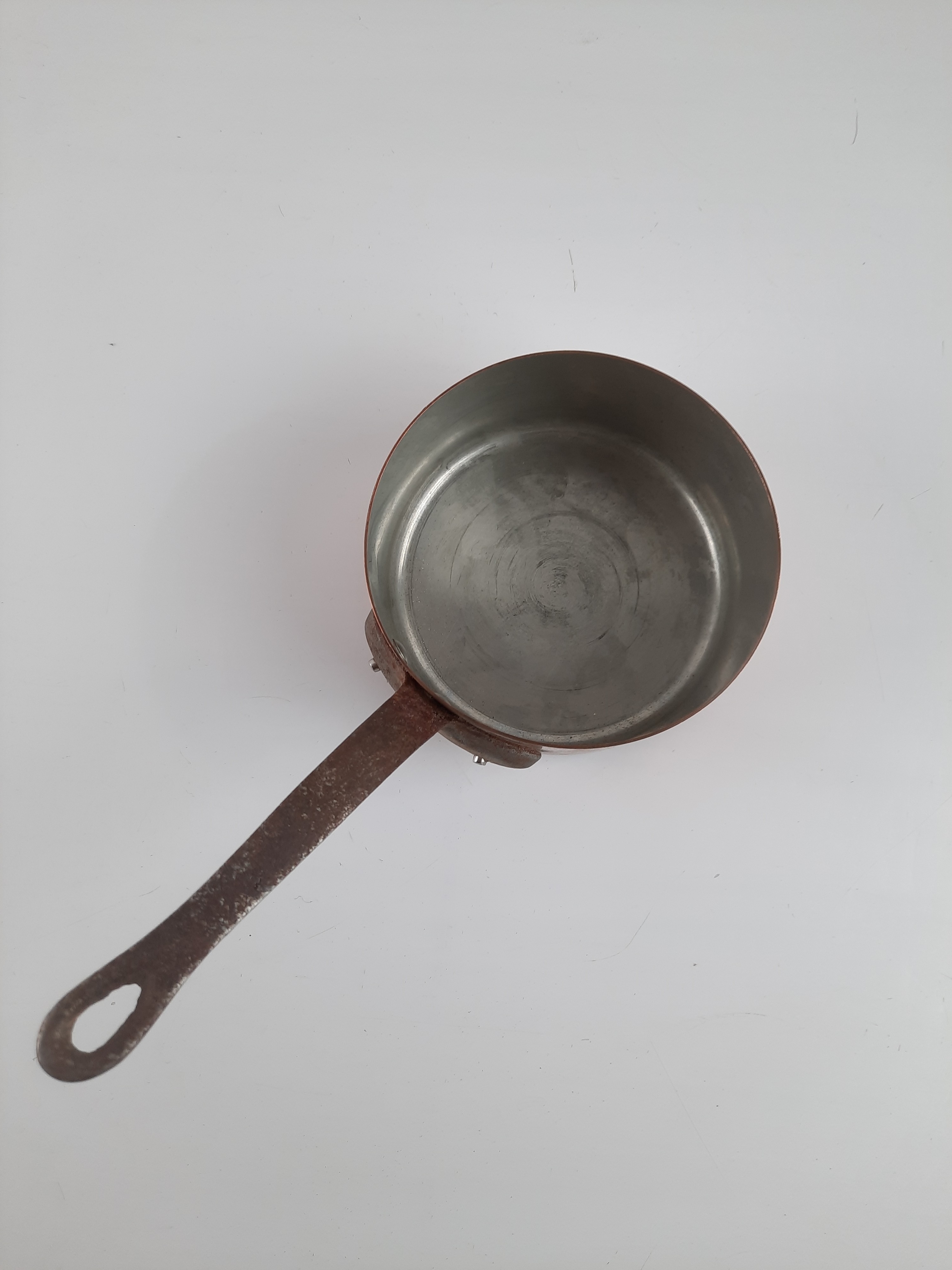 Petite casserole en cuivre fabrications française 12.5 cm - Photo 7
