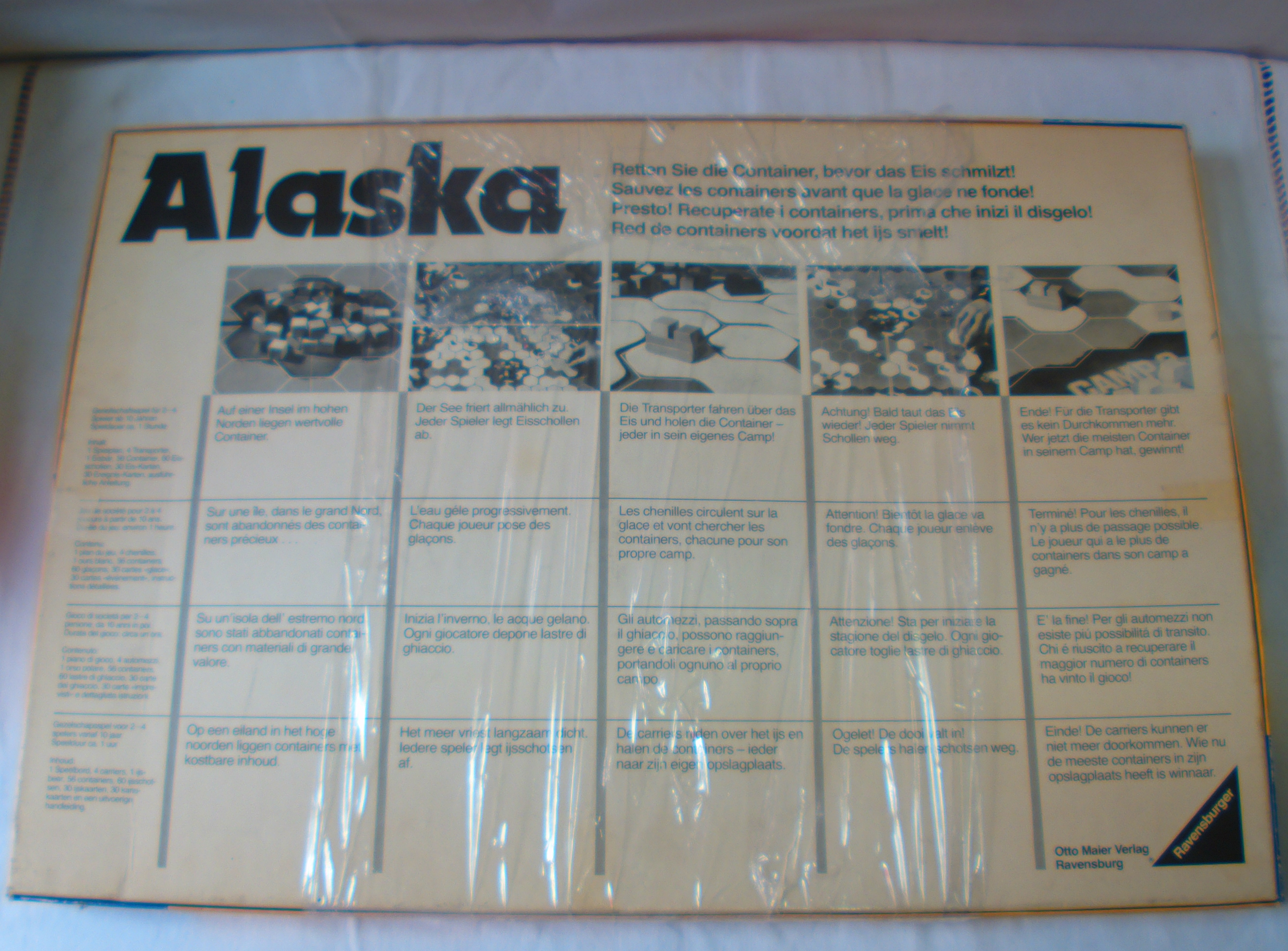 Jeu de société Vintage ALASKA, à partir de 10 ans et plus - Photo 5