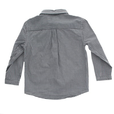 Chemise blanche à carreaux - garçon - Bout'chou - taille 36 mois - Photo 1