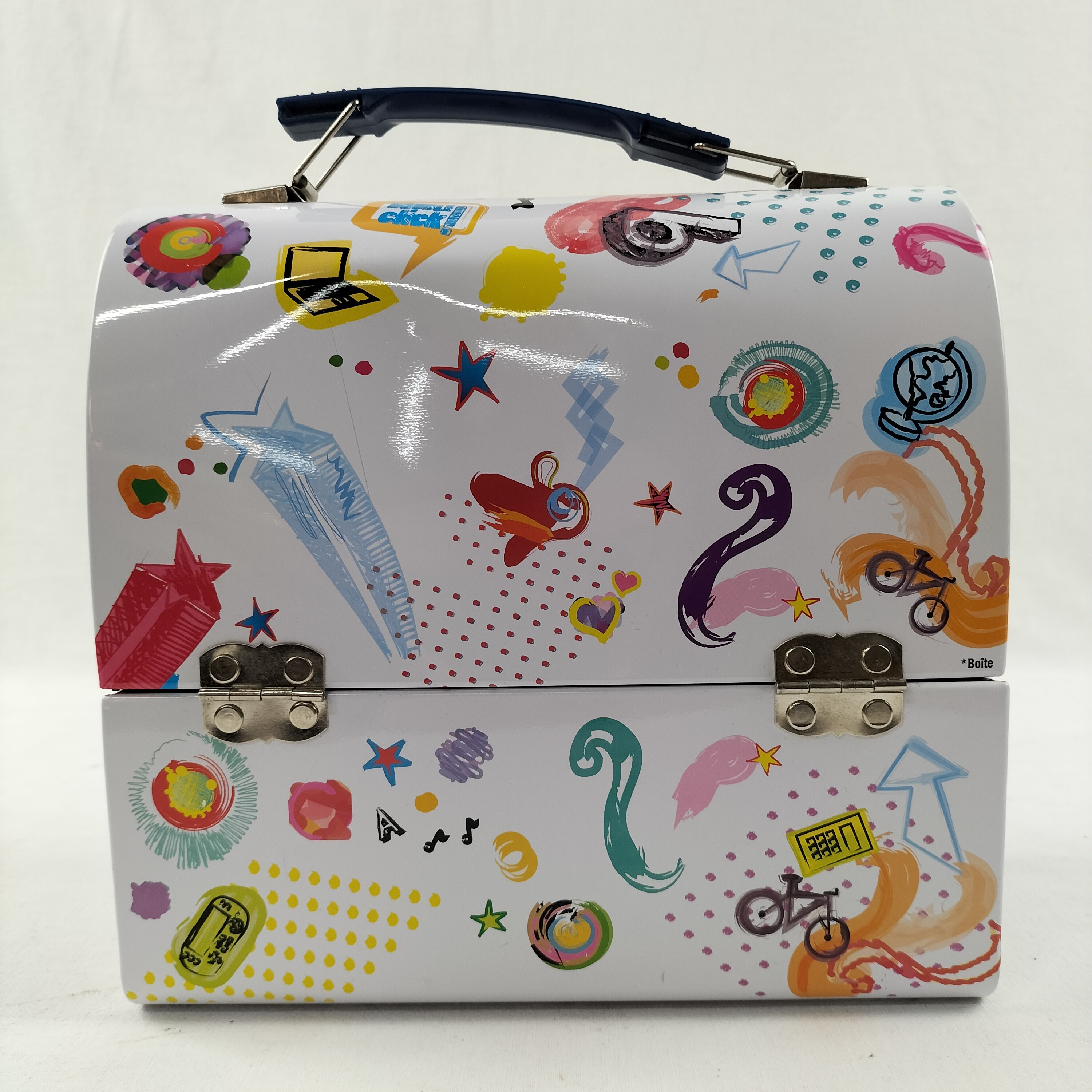 Boite à Déjeuner en Métal et Valisette en Carton La Marelle pour Enfant - État correct - Photo 5