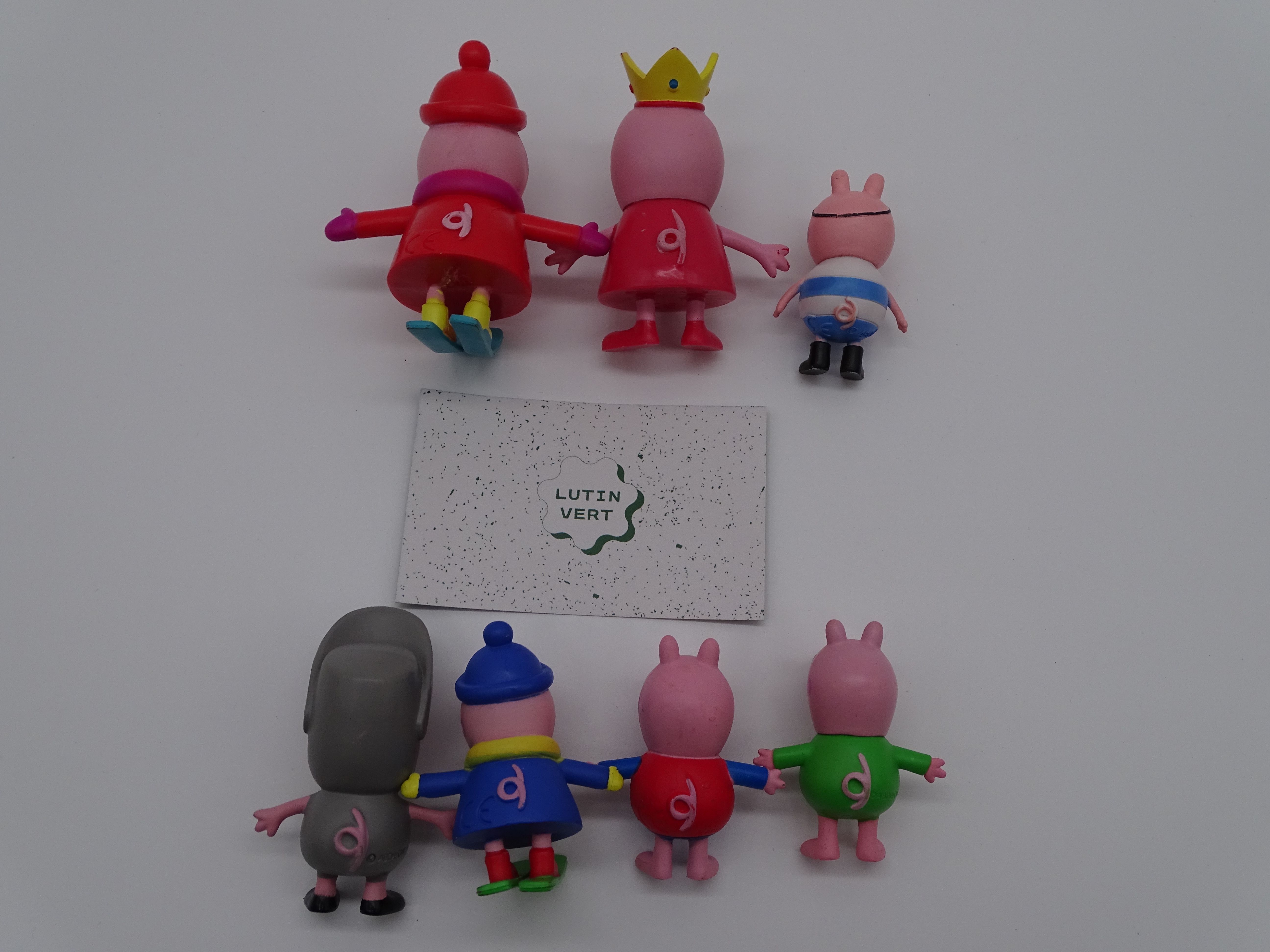 Lot 7 figurines « Peppa Pig » d'occasion HASBRO - Dès 3 ans | Ref 13147 Bon état - Vue 3 - 