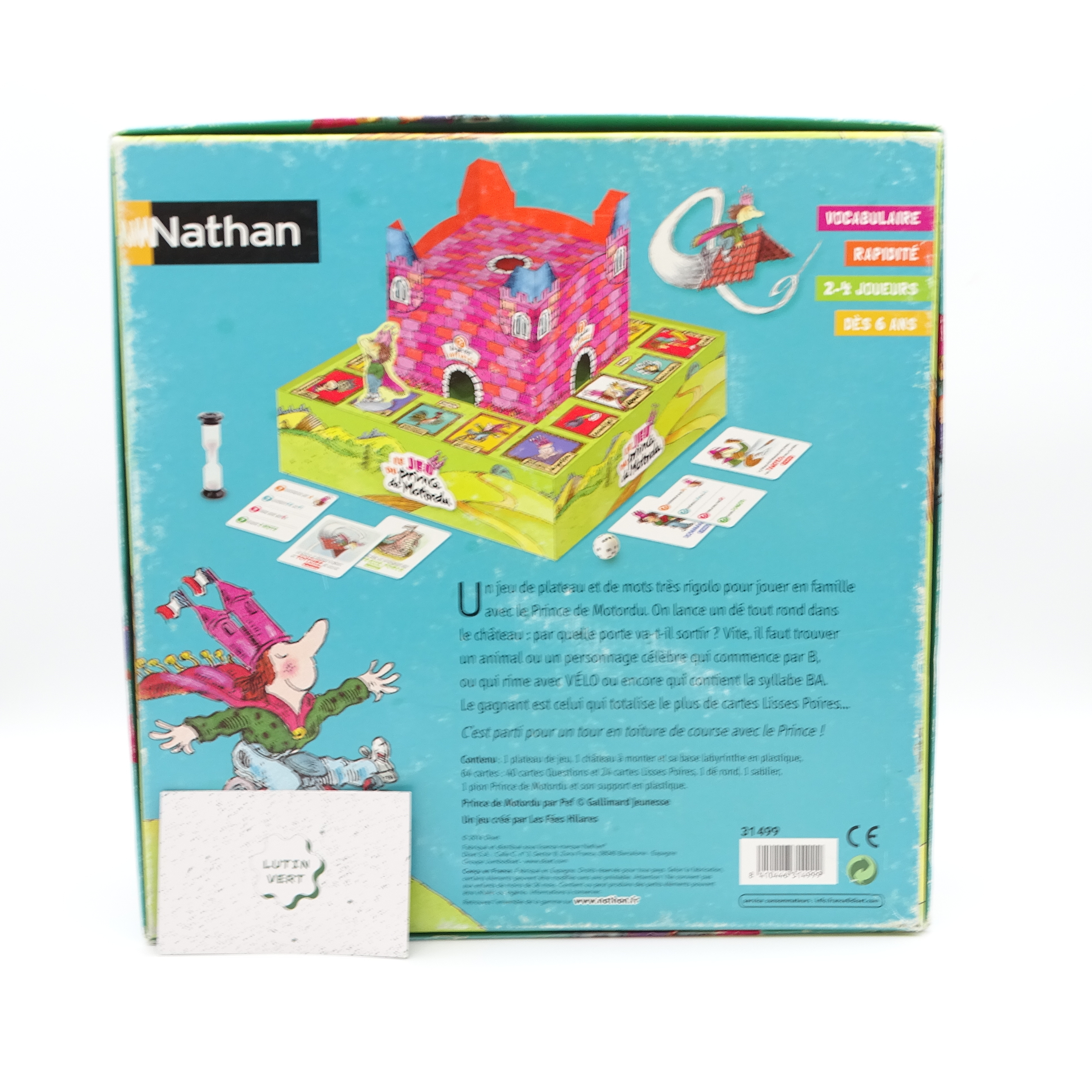 Le jeu du prince de Motordu d'occasion NATHAN - Dès 6 ans | Ref 13549 Bon état - Vue 3 - 