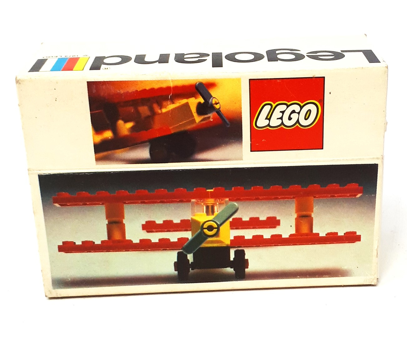 Lego legoland 613 avion vintage avec boite d'origine État correct - Vue 3 - 