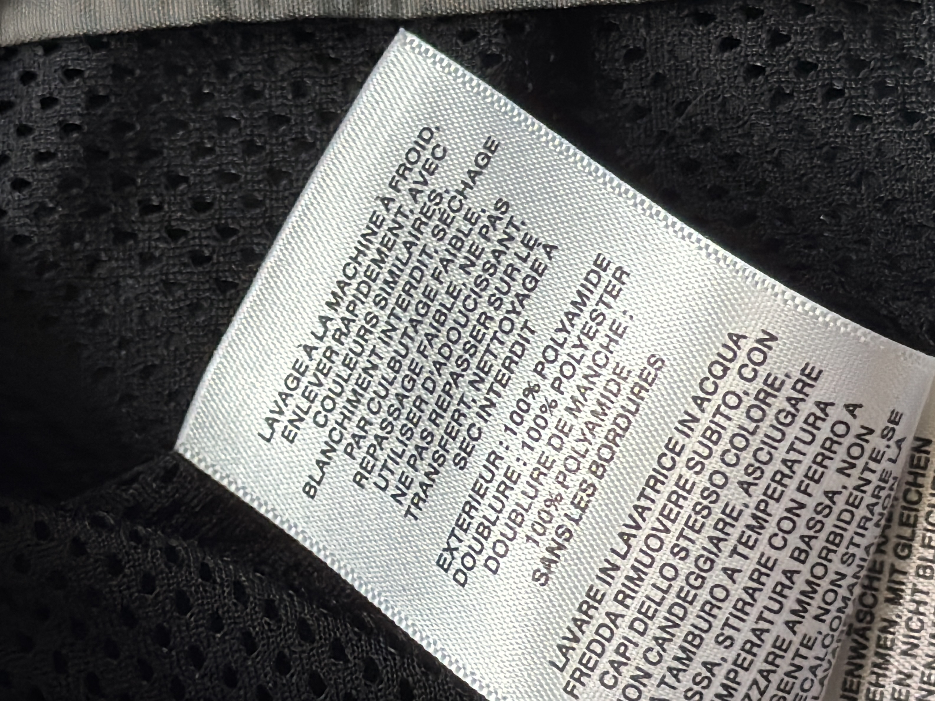Columbia Veste de pluie légère noire et grise 6 ans  - Photo 4
